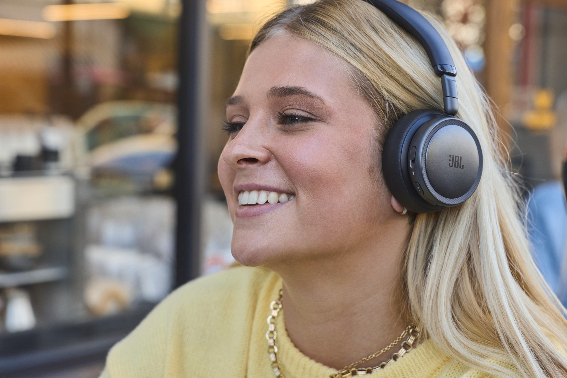 JBL On-Ear-Kopfhörer »LIVE 680NC« A2DP Bluetooth Active Noise Cancelling (ANC) | Freisprechfunktion | Wireless-Audio-Streaming Kabelloser On-Ear-Kopfhörer mit Noise-Cancelling
