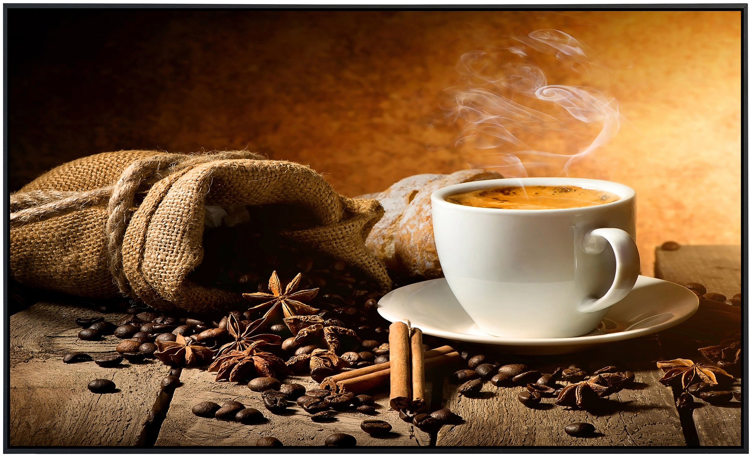 Papermoon Infrarotheizung »Kaffee«, sehr angenehme Strahlungswärme