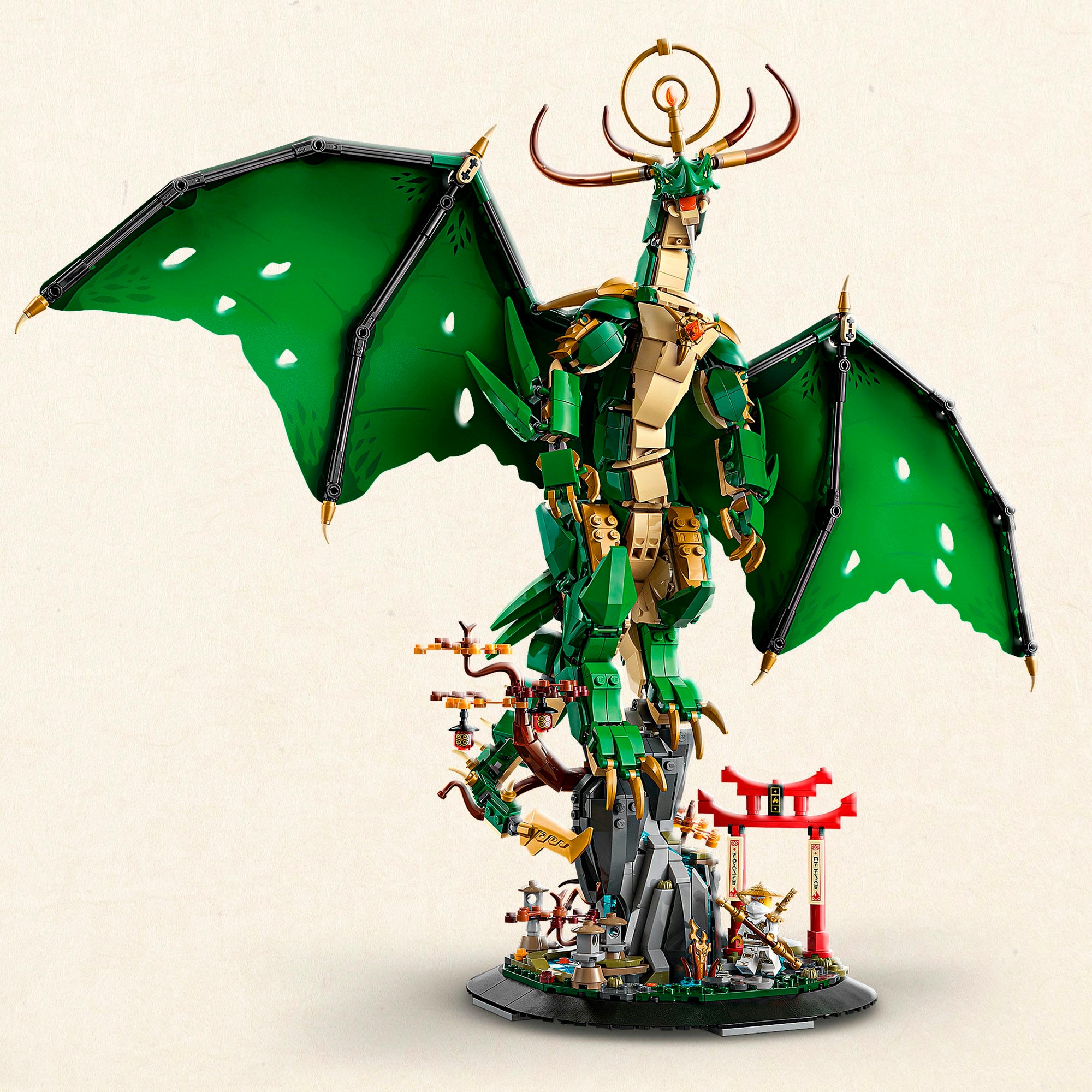 LEGO® Konstruktionsspielsteine »Der Wächterdrache (71847), LEGO Ninjago«, (1650 St.), Made in Europe
