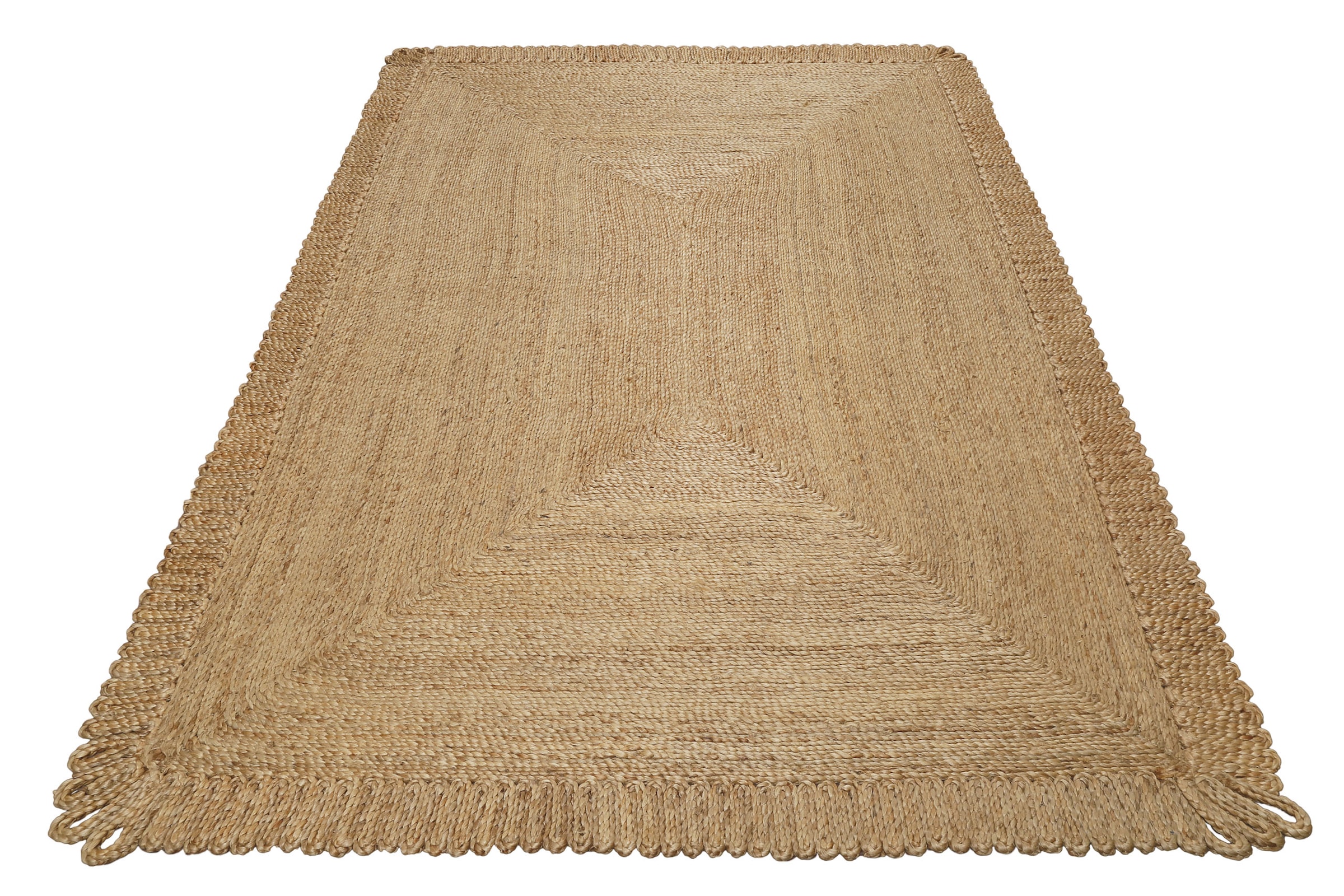 Green Looop Teppich »June«, rechteckig, 12 mm Höhe, handgewebt, robust, str günstig online kaufen