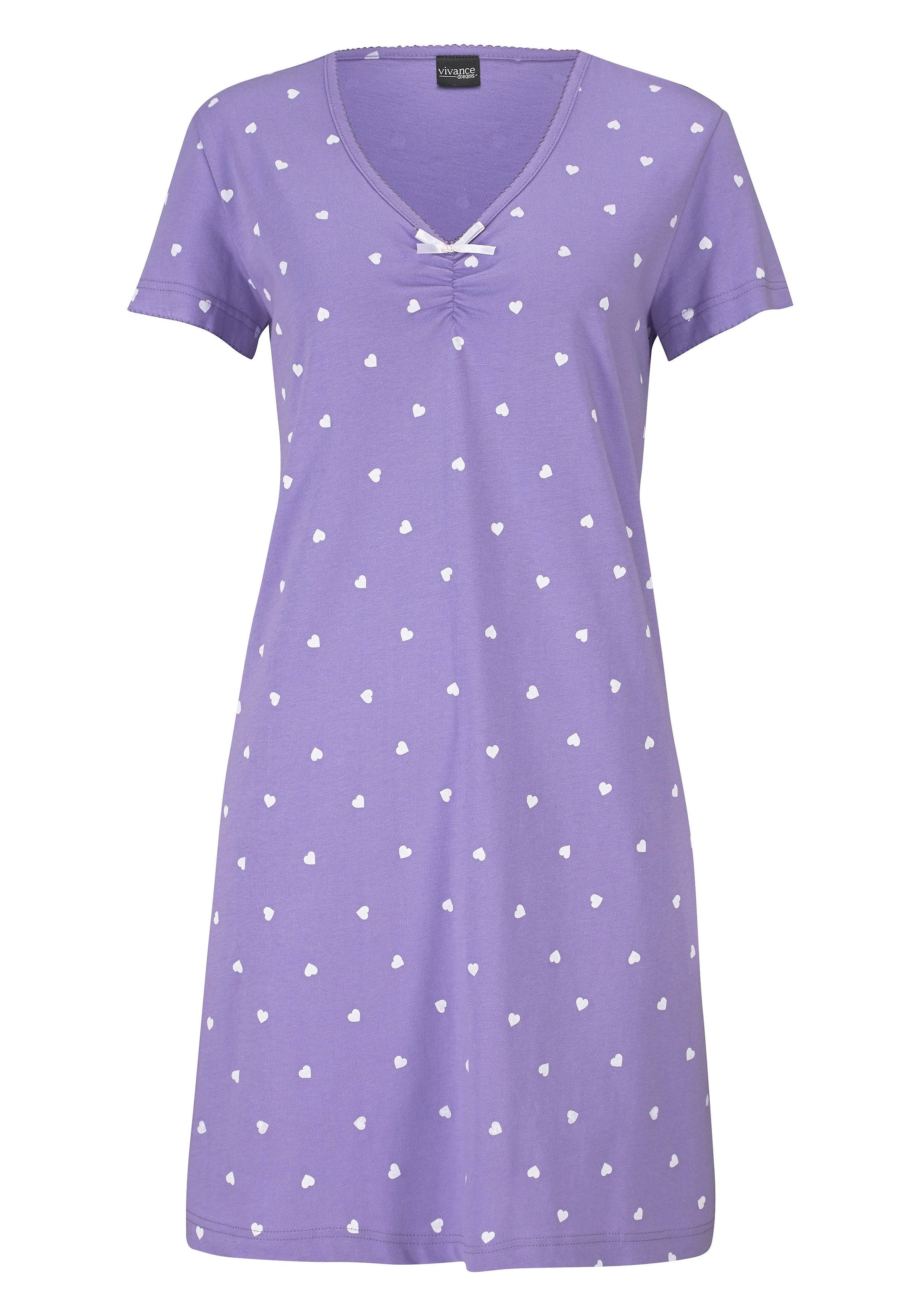 Vivance Dreams by Lascana Nachthemd Packung,  mit Herzchenprint