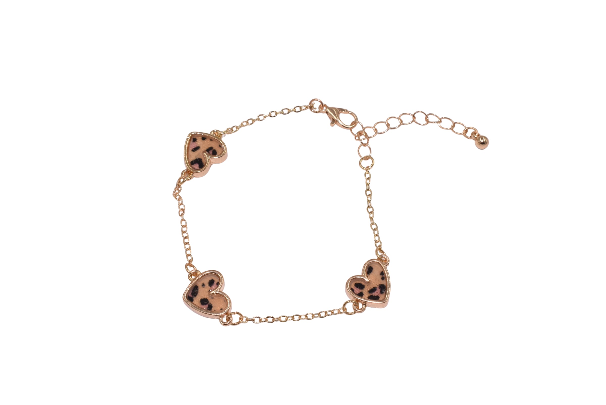 Aniston JEWELRY & WATCHES Schmuckset »Multipack Schmuck Geschenk Ohrringe Armkette Halskette Animalprint« (Set, 5 tlg.)