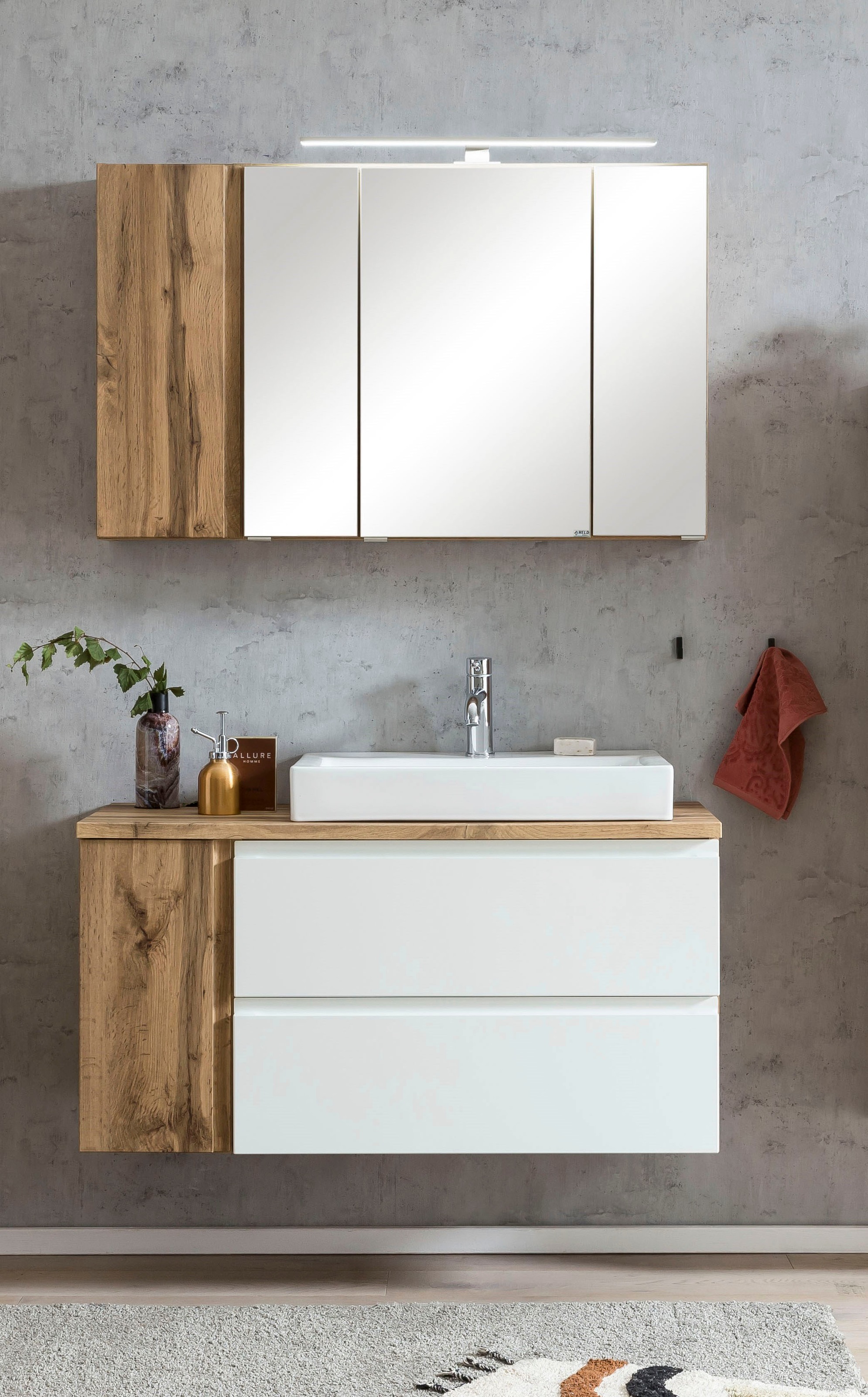 welltime Badmöbel-Set »Sölden« 2 Stk. tlg. günstig online kaufen