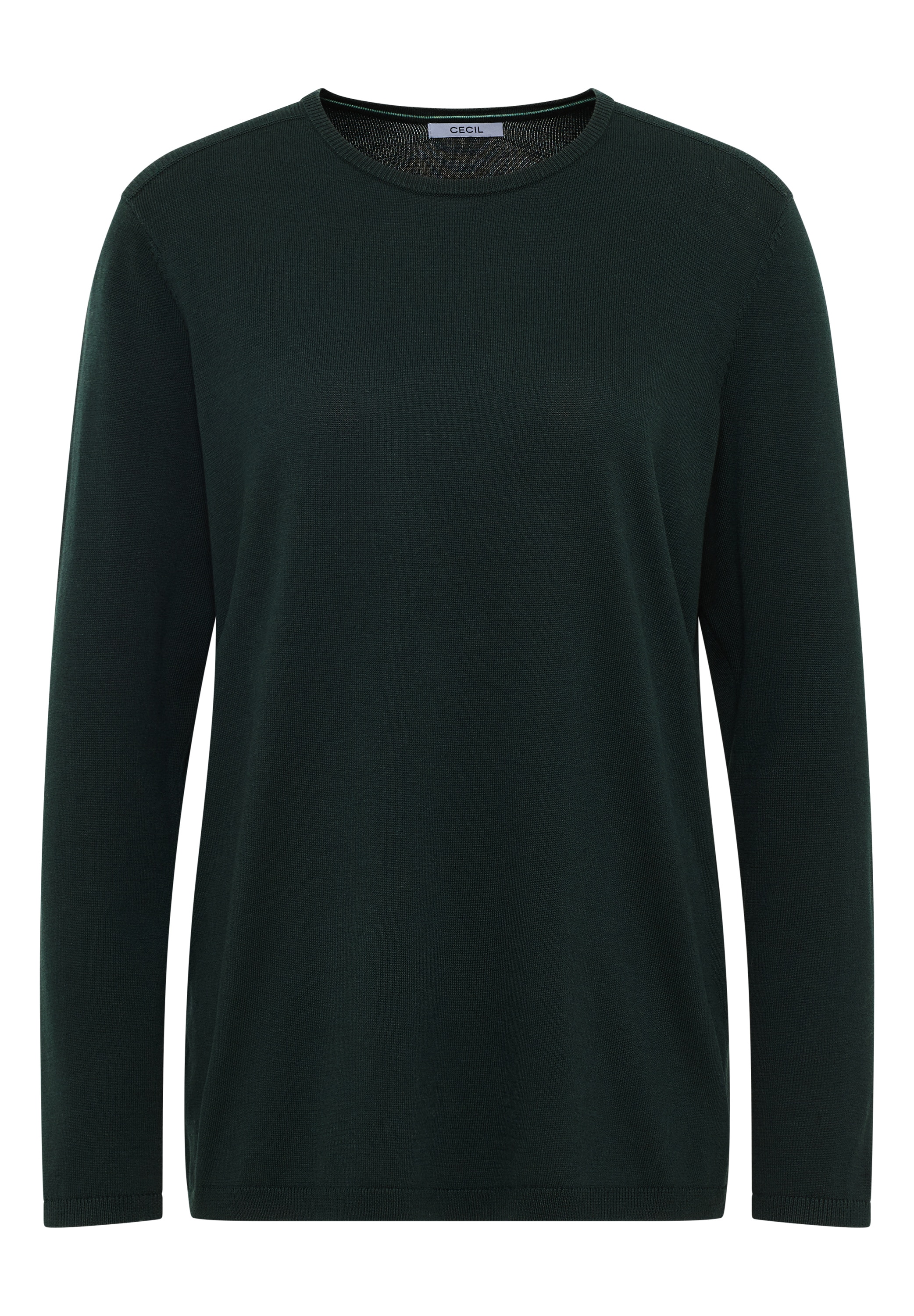 Cecil Strickpullover, mit feinem Detail an der Schulter und Viskose-Anteil