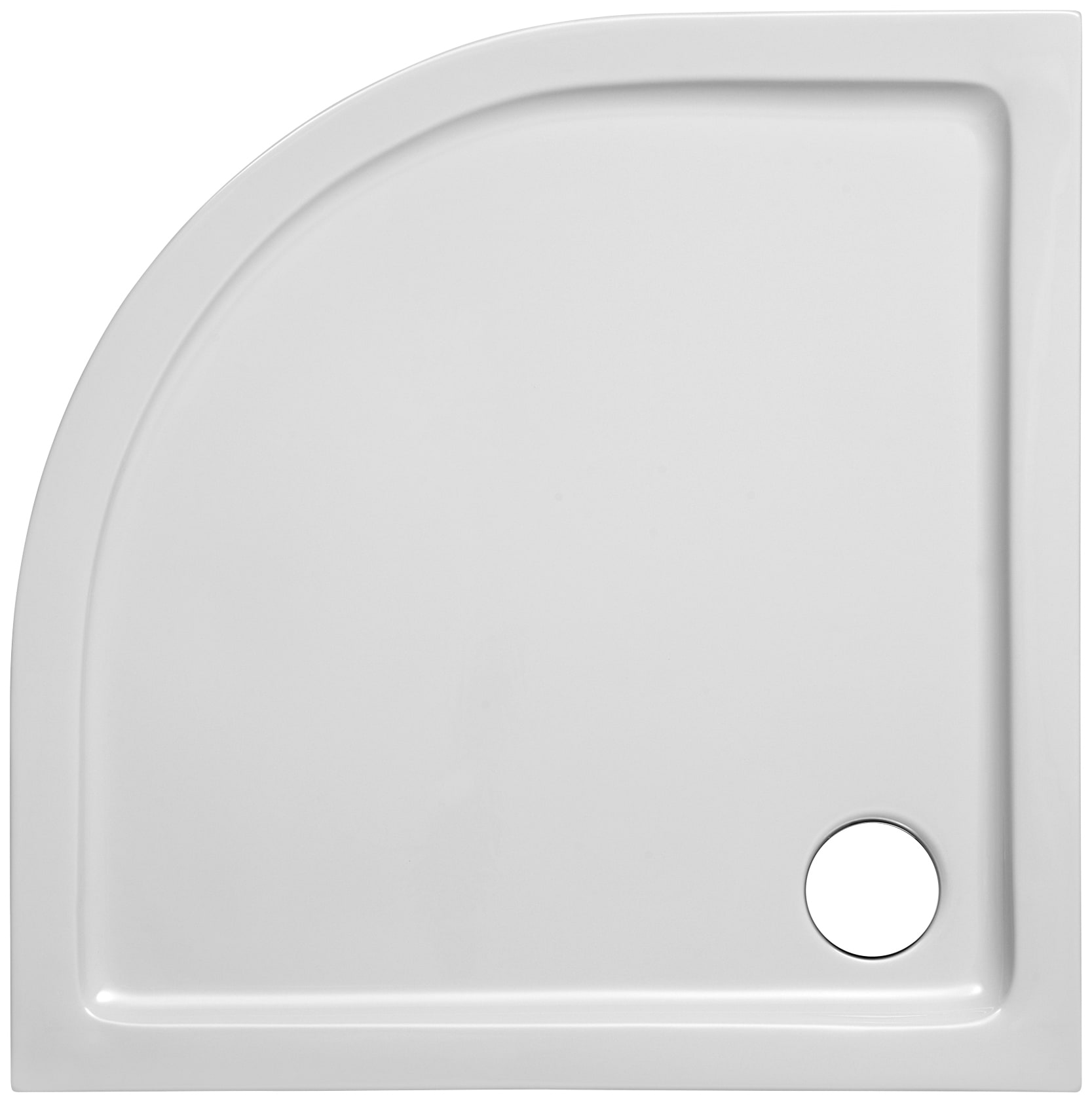 OTTOFOND Duschwanne »Set Viertelkreis Duschwanne« 3 Stk. tlg. 900x900/30 mm günstig online kaufen