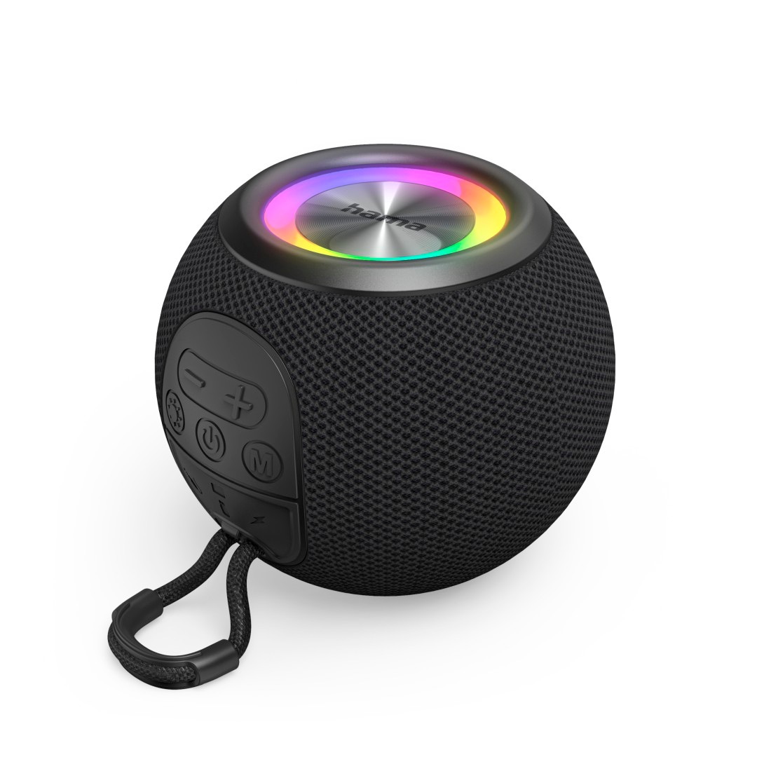 Hama Bluetooth-Lautsprecher »Bluetooth®-Lautsprecher "Ball Shape Speaker", 5 Licht-Modi, 5W«, Integrierte Freisprecheinrichtung