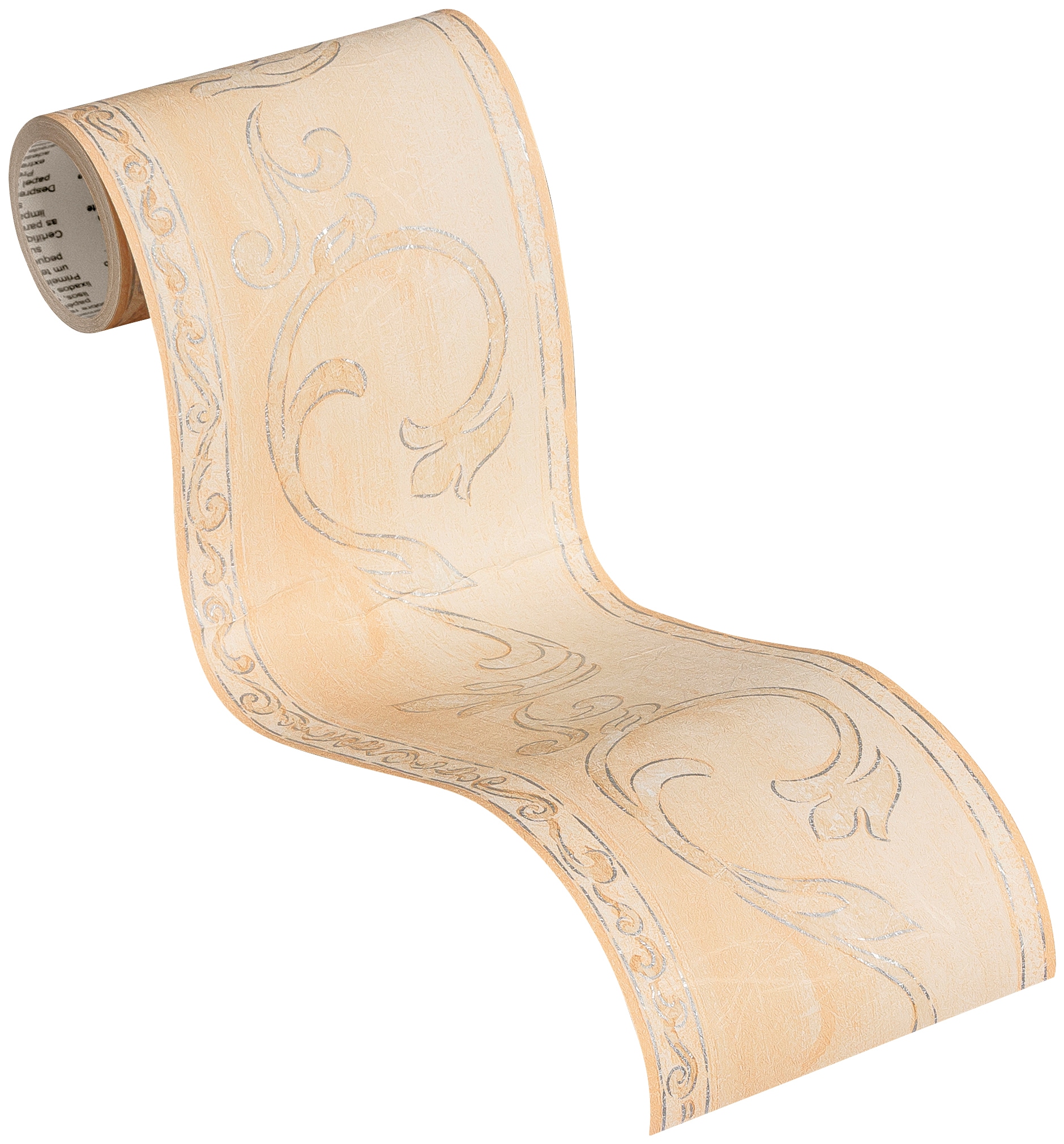 A.S. Création Bordüre »Only Borders« Motiv | Retro | gemustert glatt Tapete Bordüre Barock Bordüre Glassisch Vlies Borte Flur Design Optik