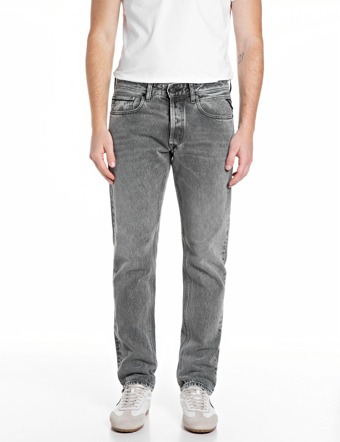 Replay Straight-Jeans »GROVER« in vielen verschiedenen Waschungen, mit Stretch