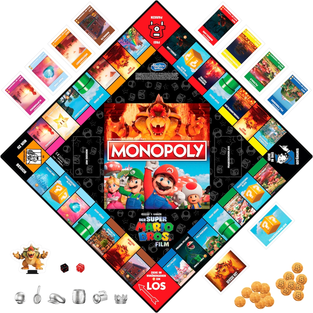 Hasbro Spiel »Monopoly Super Mario Bros. Film Edition«