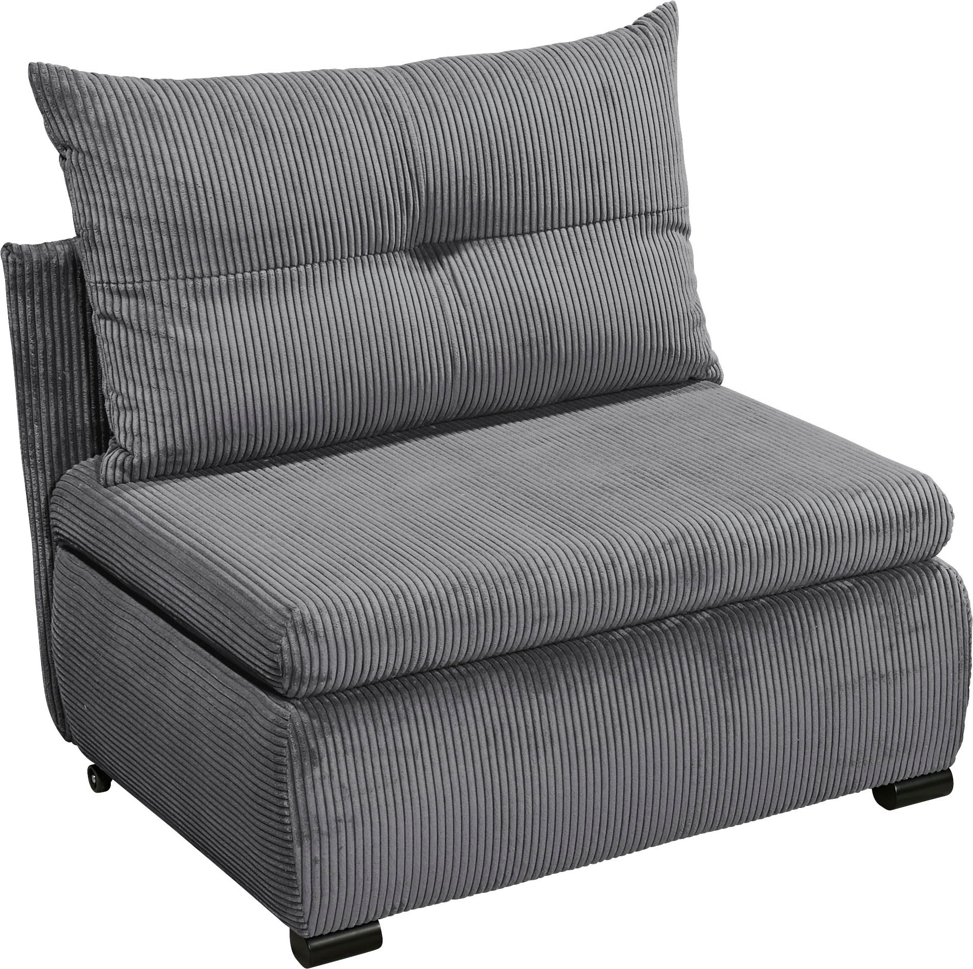 ED EXCITING DESIGN Schlafsofa »Charlie«, Schlafsessel mit Bettkasten & 1 Rückenkissen