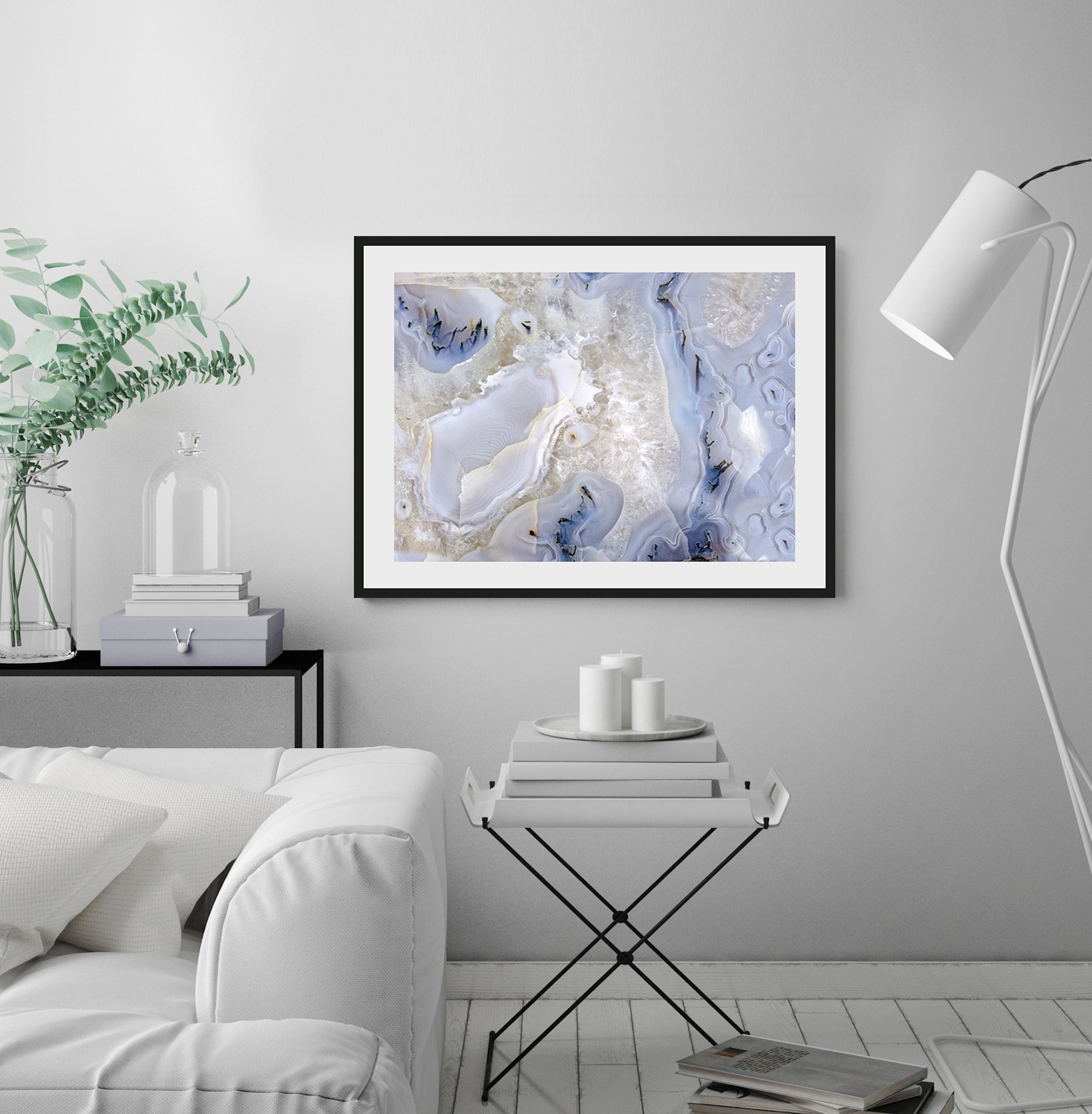 queence Bild »Fatima«, Abstrakt, Abstrakt, Marmor, gerahmt günstig online kaufen