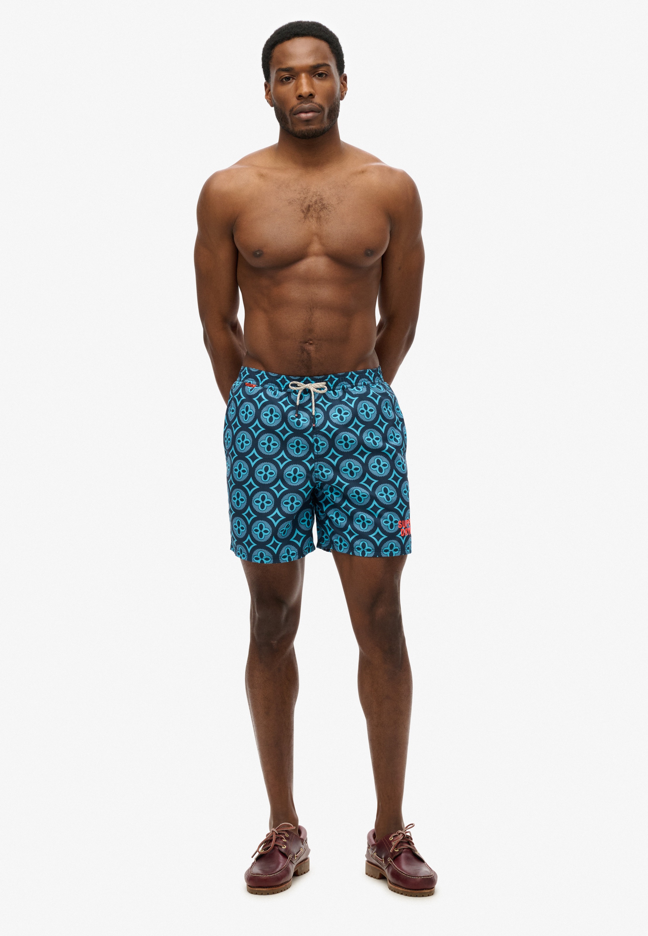 Superdry Badeshorts »TILE PRINT 17 SWIM SHORT«