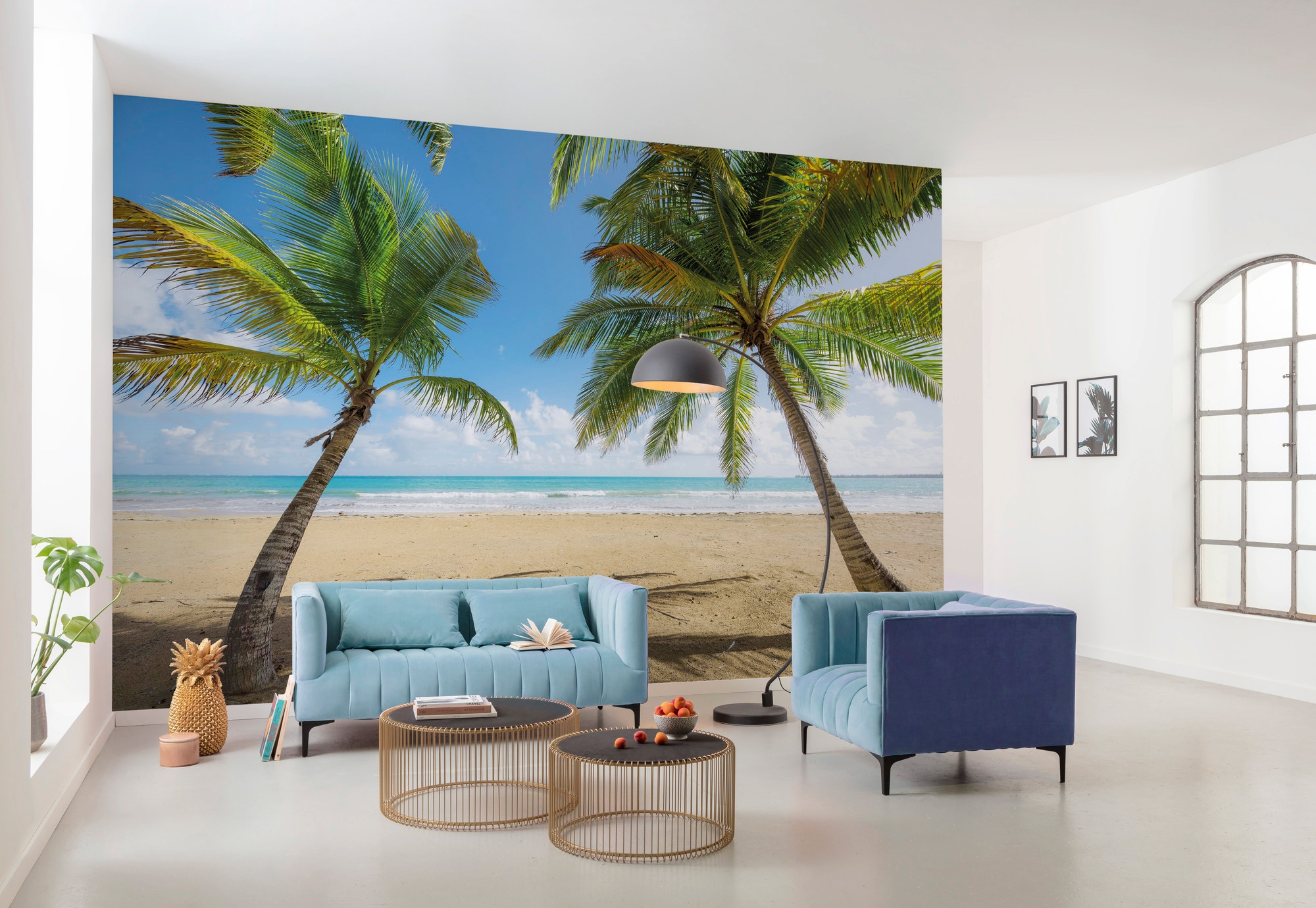 Komar Vliestapete »Digitaldruck Vlies -  Caribbean Days II - Größe 450 x 280 cm« bedruckt glatt Wohnzimmer, Schlafzimmer