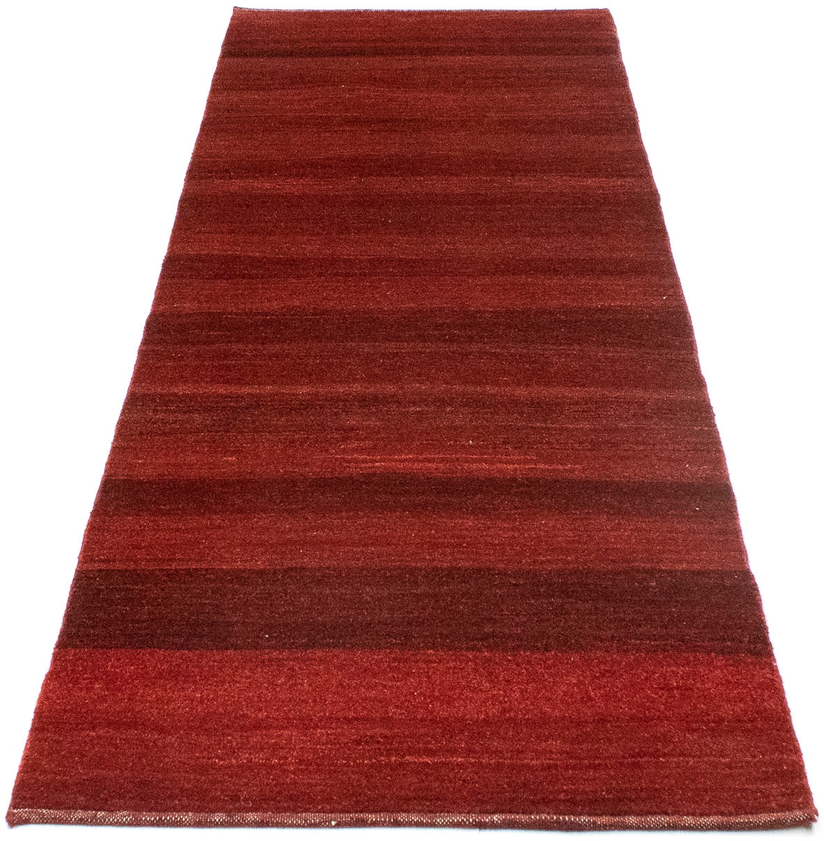 morgenland Wollteppich »Gabbeh Teppich Rechnung handgeknüpft bestellen rot«, auf rechteckig, handgeknüpft