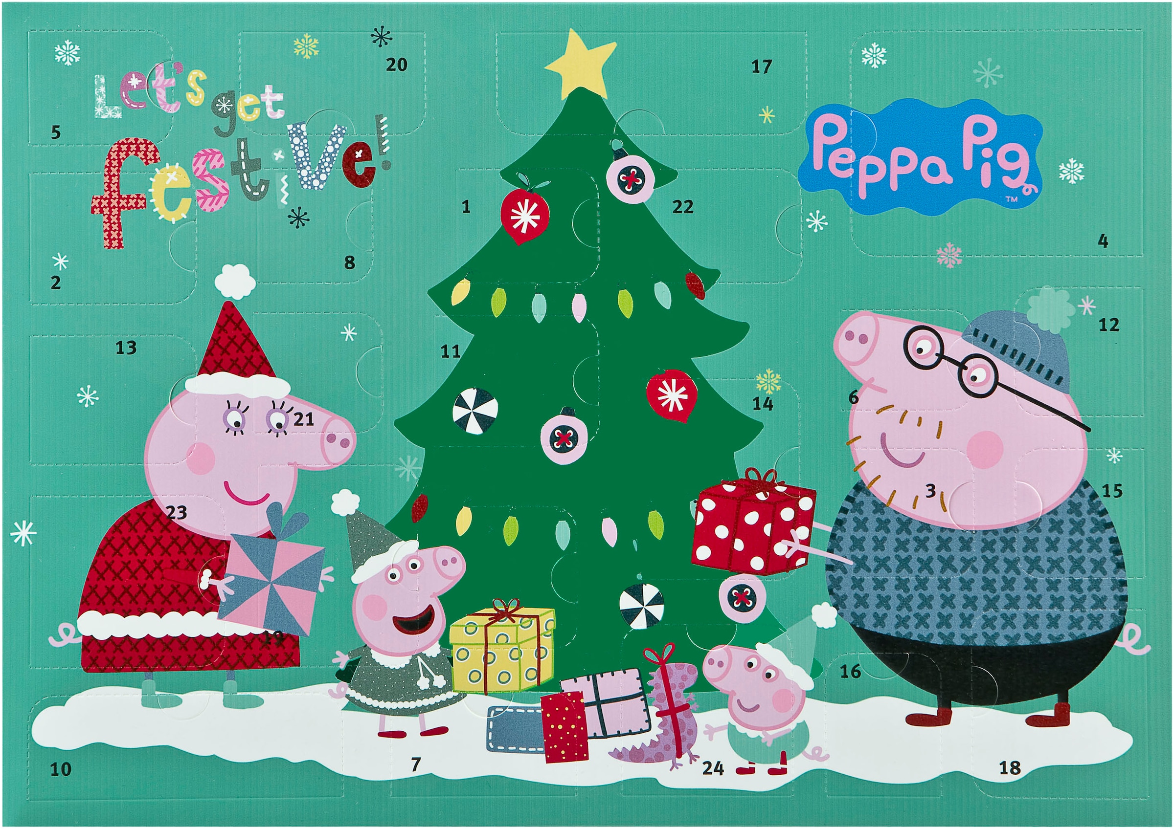 UNDERCOVER Spielzeug-Adventskalender »Peppa Pig«, ab 3 Jahren