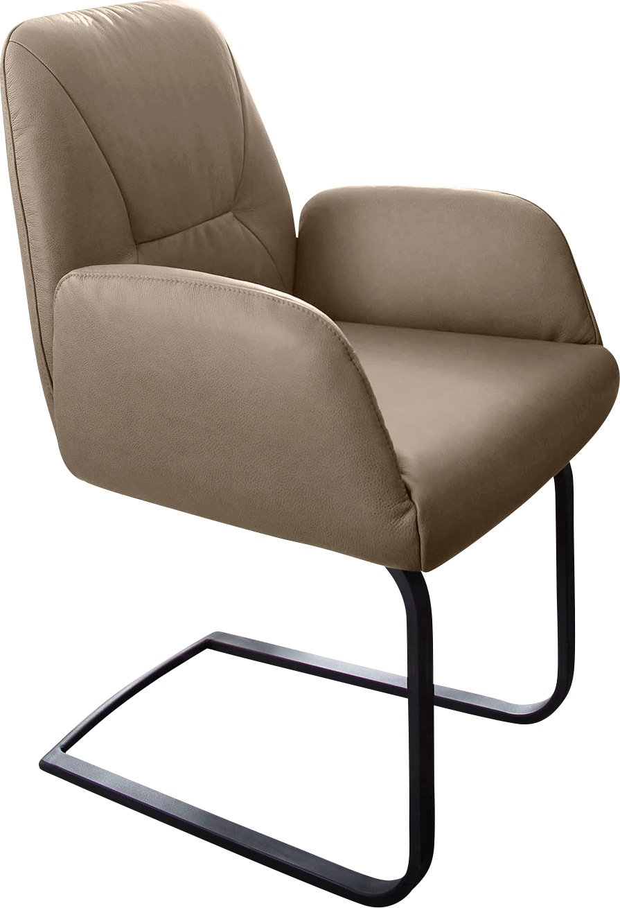 W.SCHILLIG Freischwinger »ole« () Gestell in Schwarz pulverbeschichtet günstig online kaufen