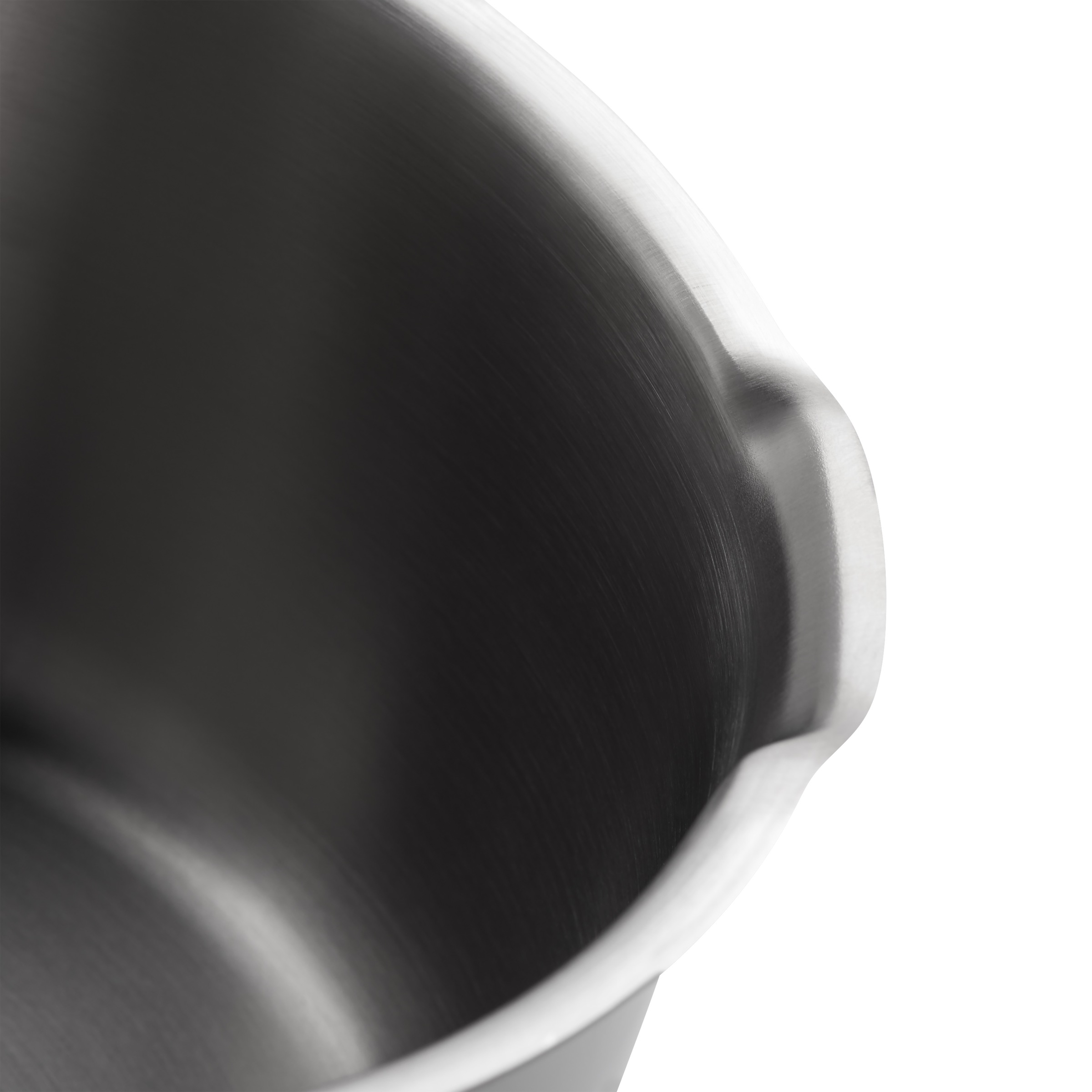 WMF Kasserolle »Function 4«, Cromargan® Edelstahl Rostfrei 18/10, (1 tlg.), wärmeduzierende Hohlgriffe, Innenskalierung, Schüttrand