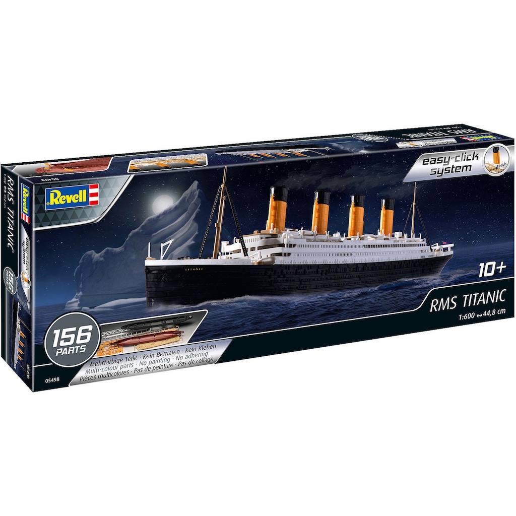 Revell® Modellbausatz »easy-click RMS TITANIC«, 1:600