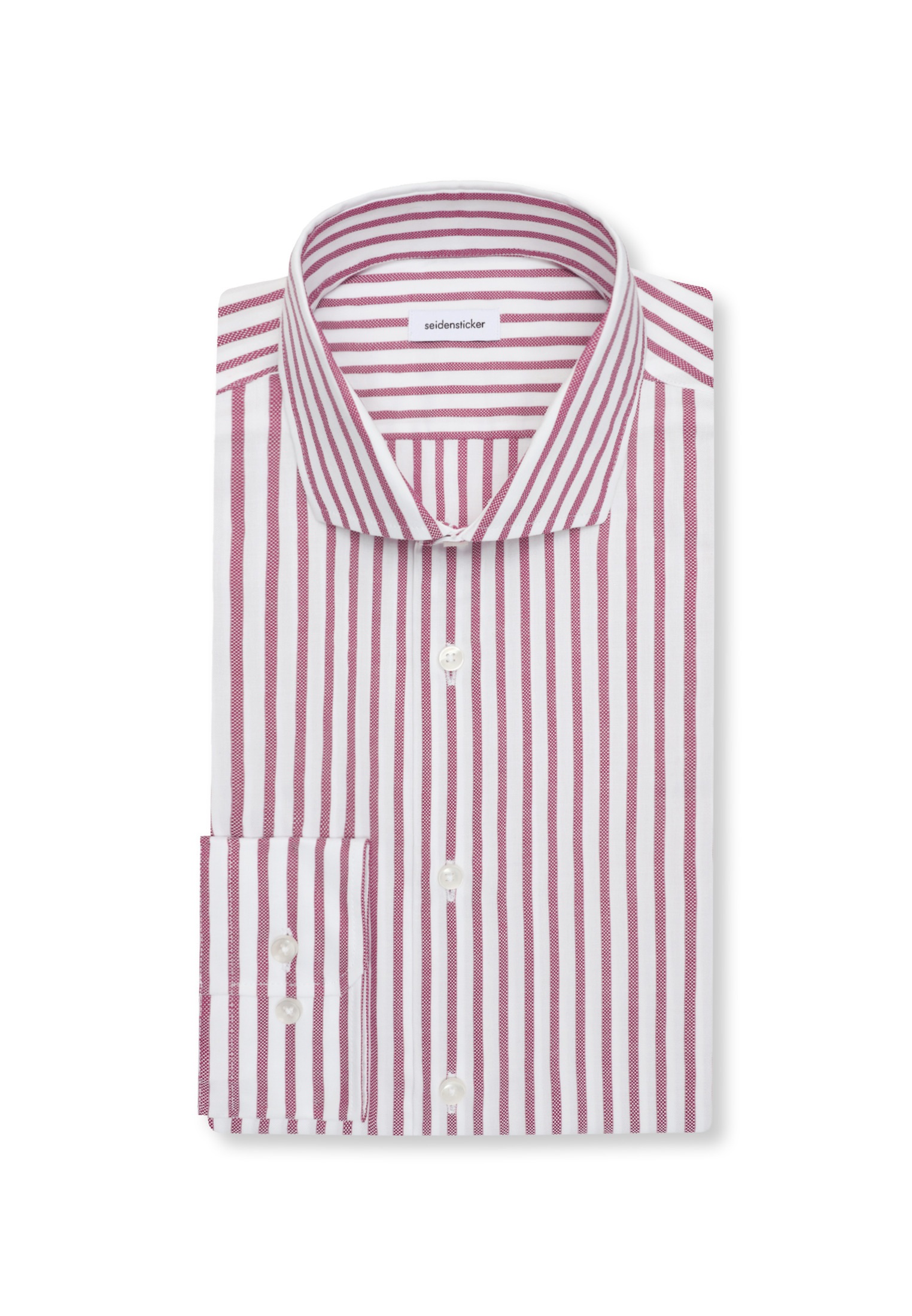 seidensticker Businesshemd »Schwarze Rose« Slim 1/1 Kentkragen Gestreift