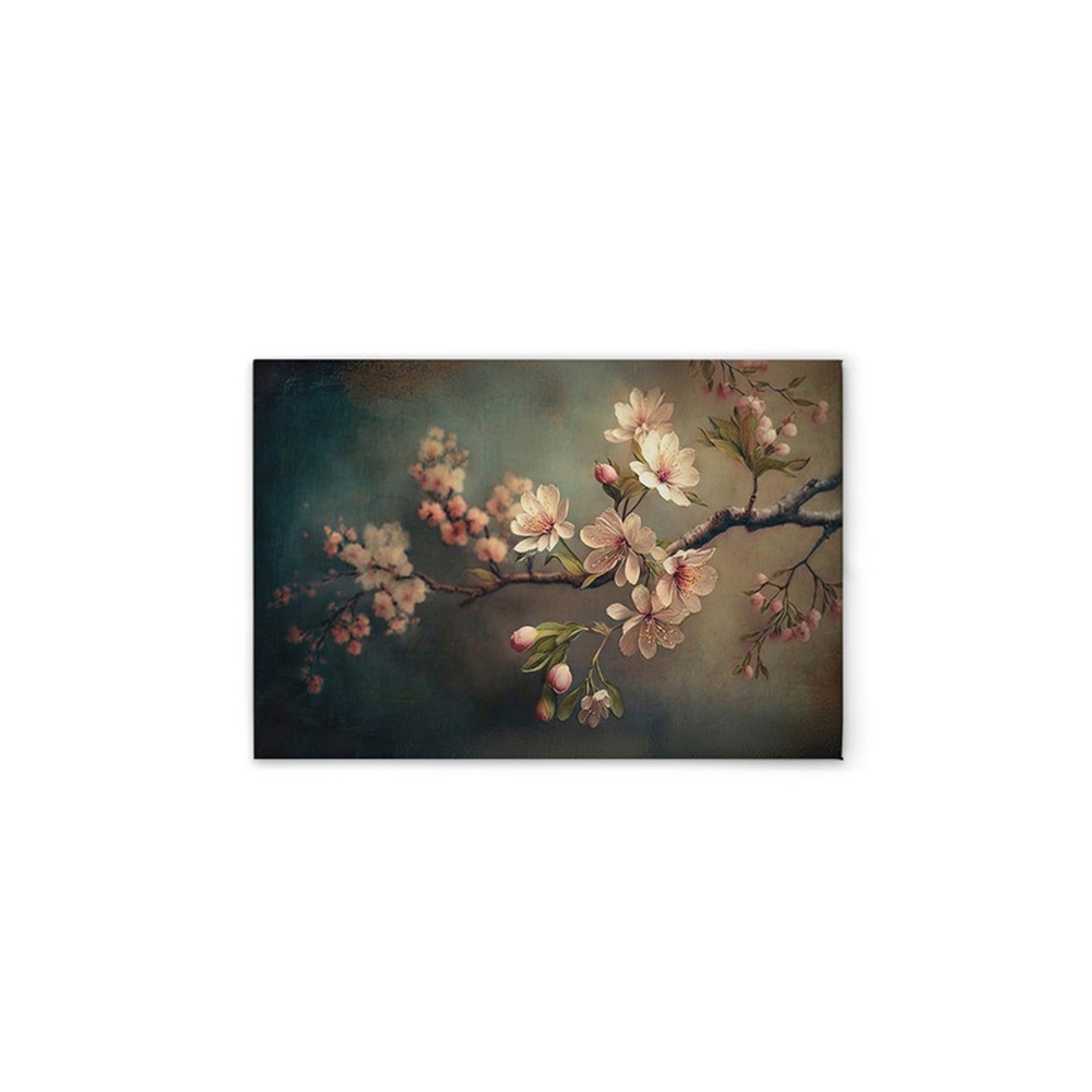 A.S. Création Leinwandbild »Cherry Blossom - Wandbild Grau Rosa Braun Keilr günstig online kaufen