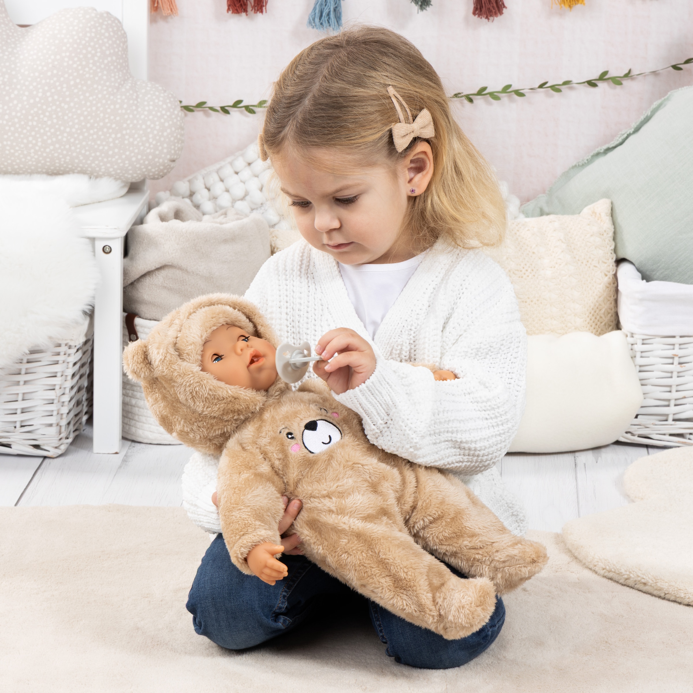 Bayer Babypuppe »Piccolina Magic Tears 42 cm« weint echte Tränen