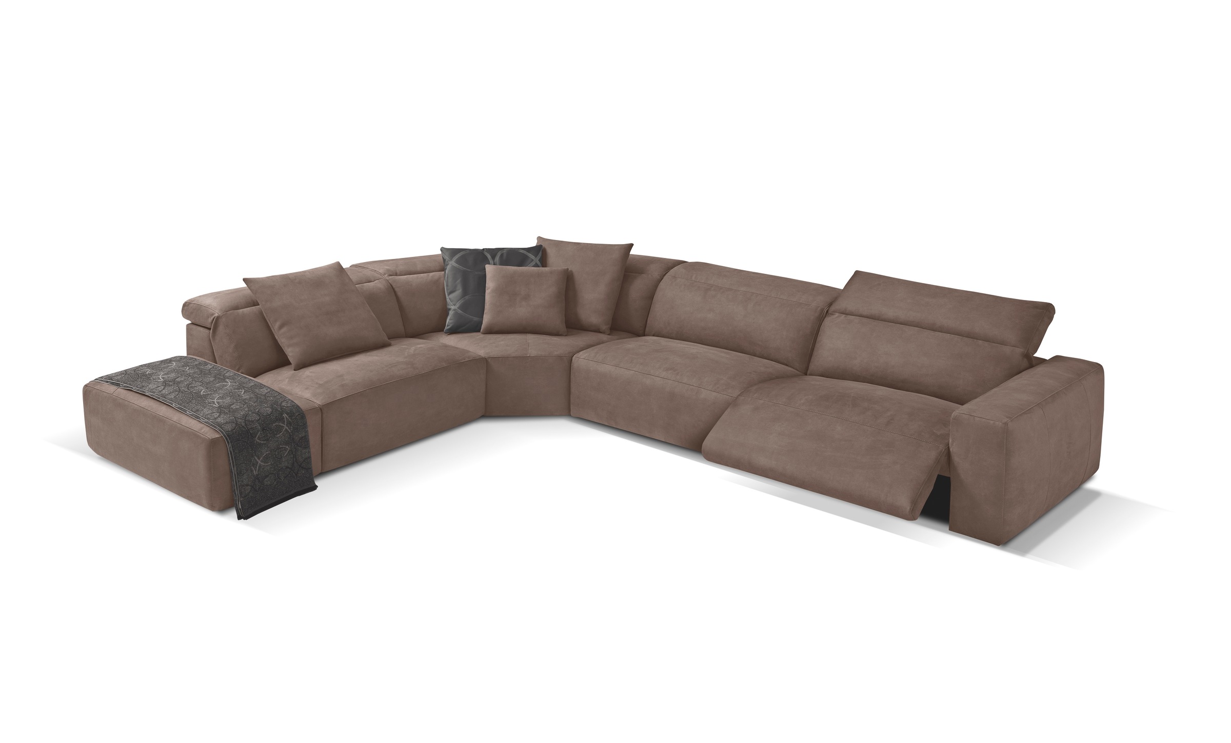 Egoitaliano Ecksofa »Beverly, extravangantes Designsofa mit erstklassigem S günstig online kaufen