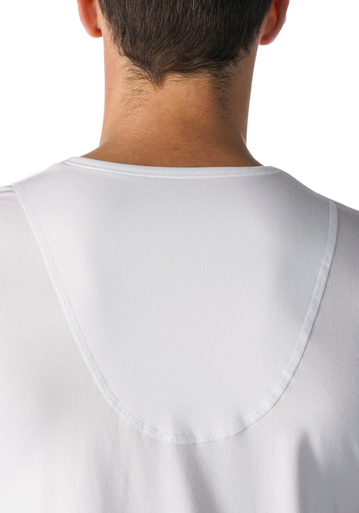 Mey Unterziehshirt »Dry Cotton Functional« Kurzarm, Rundhals-Ausschnitt, Single Jersey, mit extra-langem Rücken