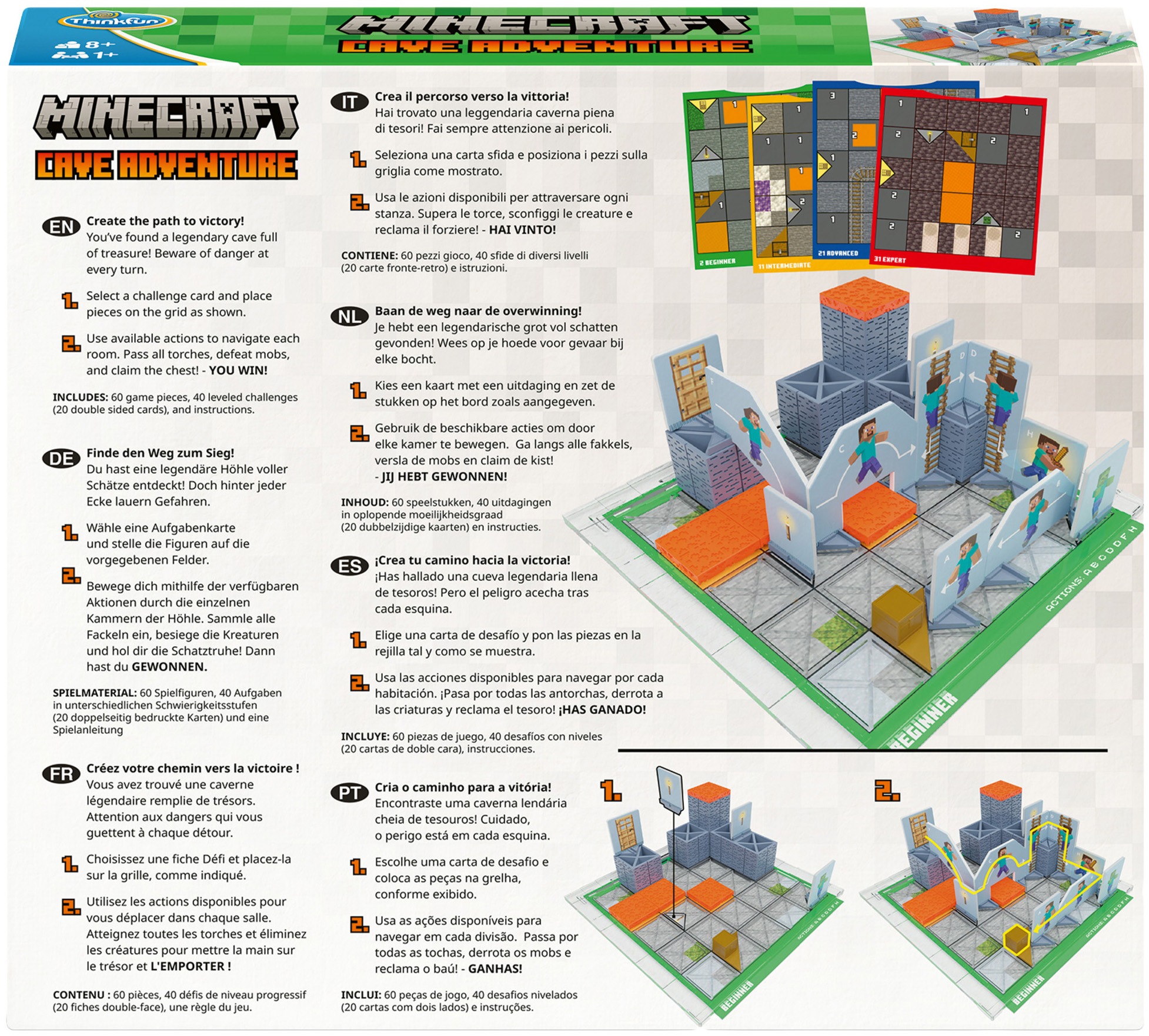 Thinkfun® Spiel »ThinkFun Minecraft Cave Adventure«