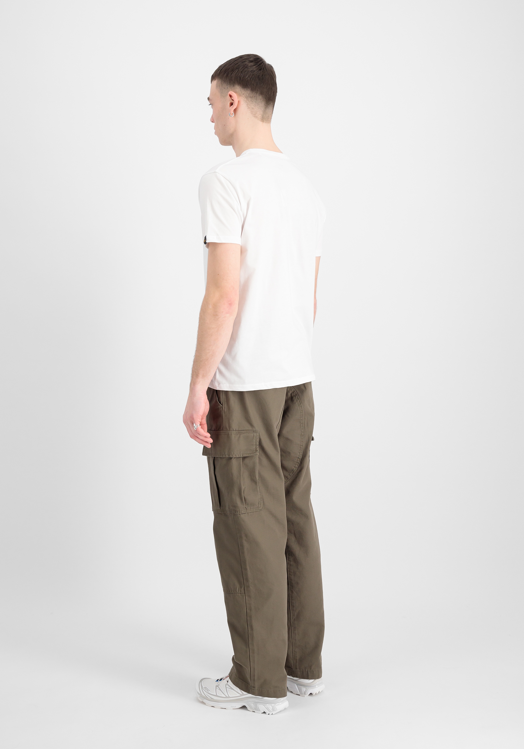 Alpha Industries T-Shirt »Alpha Industries Men - T-Shirts Alpha Label T-Shirt Metal«