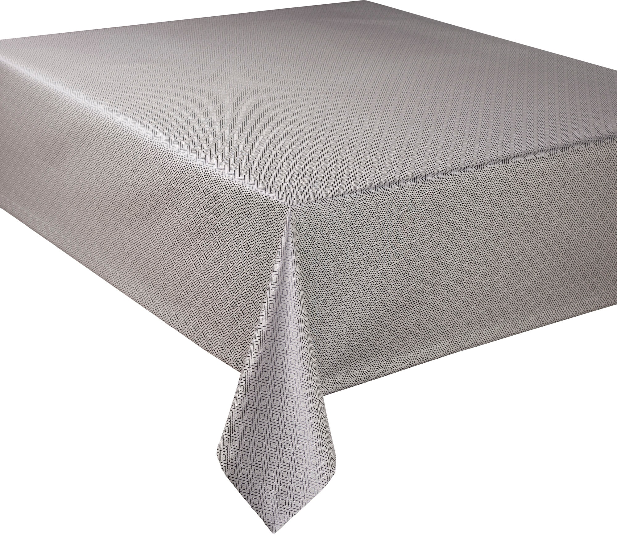 Curt Bauer Tischdecke »3947 Riga, mit Rautenmotiv, Damast-Tischwäsche«, (1 St.), aus 59% Baumwolle, 41% Polyester, merzerisiert, mit Fleckschutz