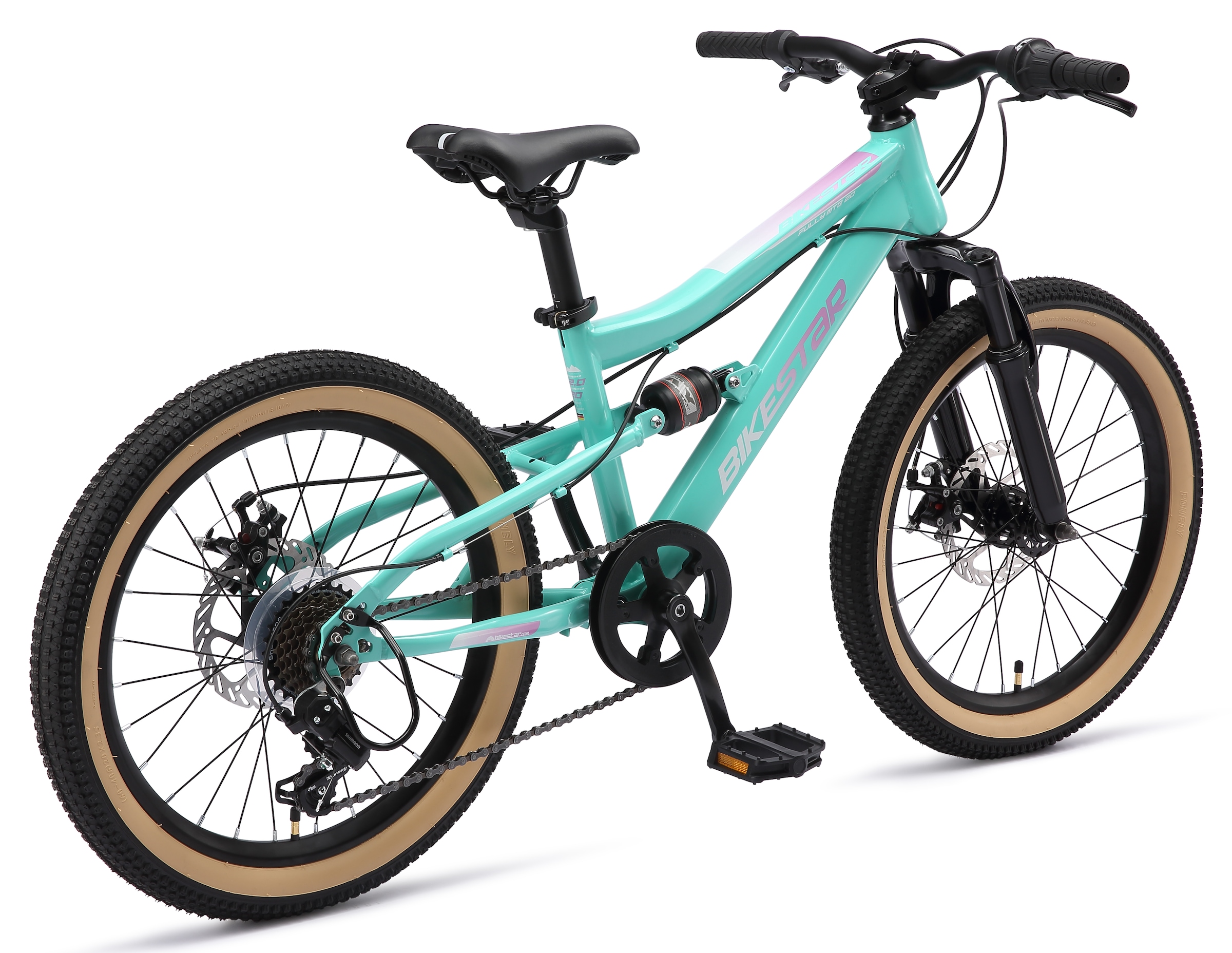 Bikestar Jugendfahrrad 7 Gang Shimano RD-TY21 Schaltwerk Kettenschaltung