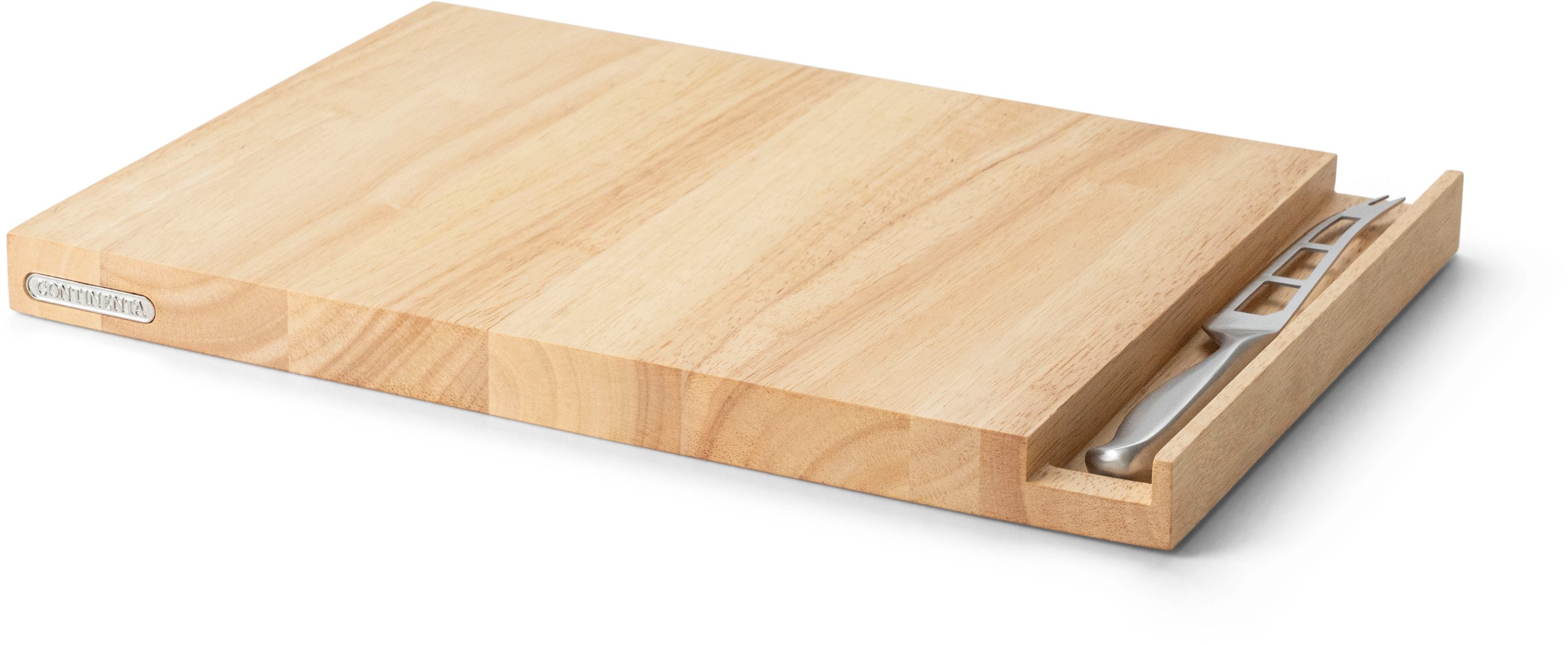Continenta Käsebrett »mit Messer, Gummibaum« hochwertige Verarbeitung, inkl günstig online kaufen