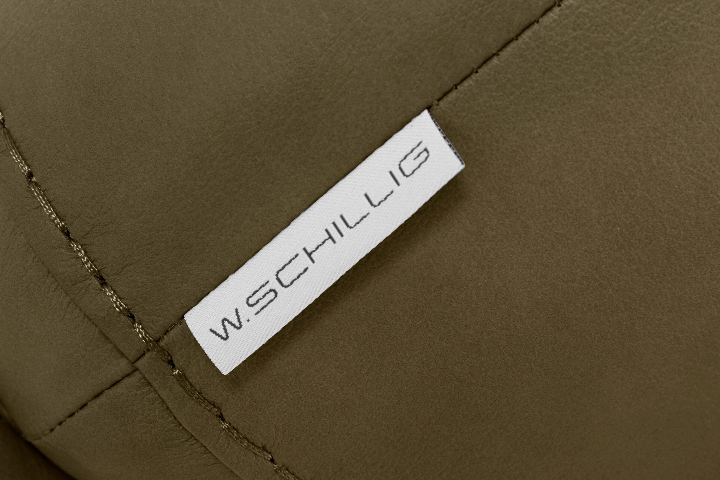 W.SCHILLIG Hocker »montanaa«, mit Metallfüßen in Chrom glänzend, Breite 141 cm