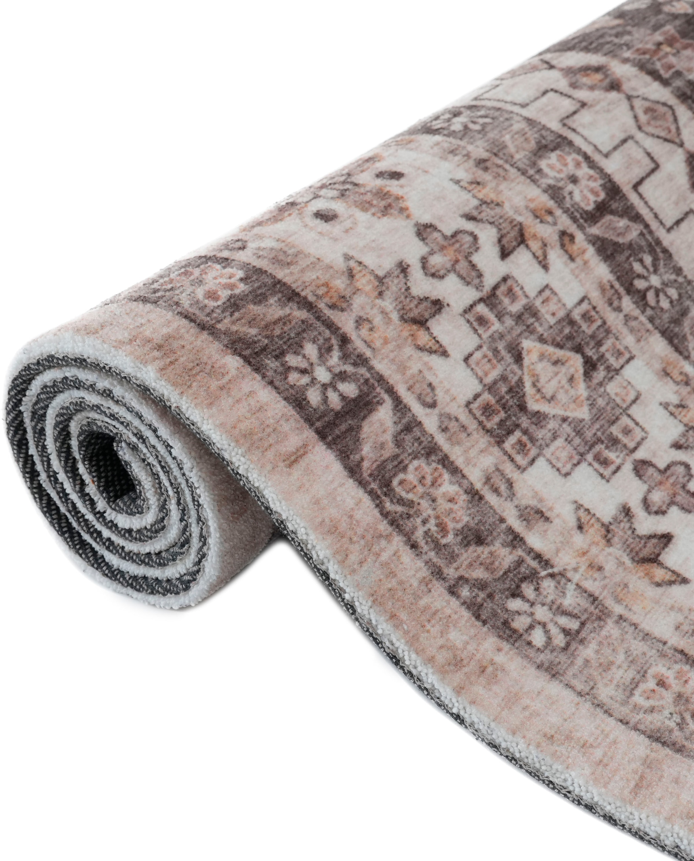 my home Teppich »Abbas, Druckteppich, orientalisches Design«, rechteckig, 13 mm Höhe, Orient-Optik, Kurzflor, bedruckt, weich, Wohnzimmer, Schlafzimmer