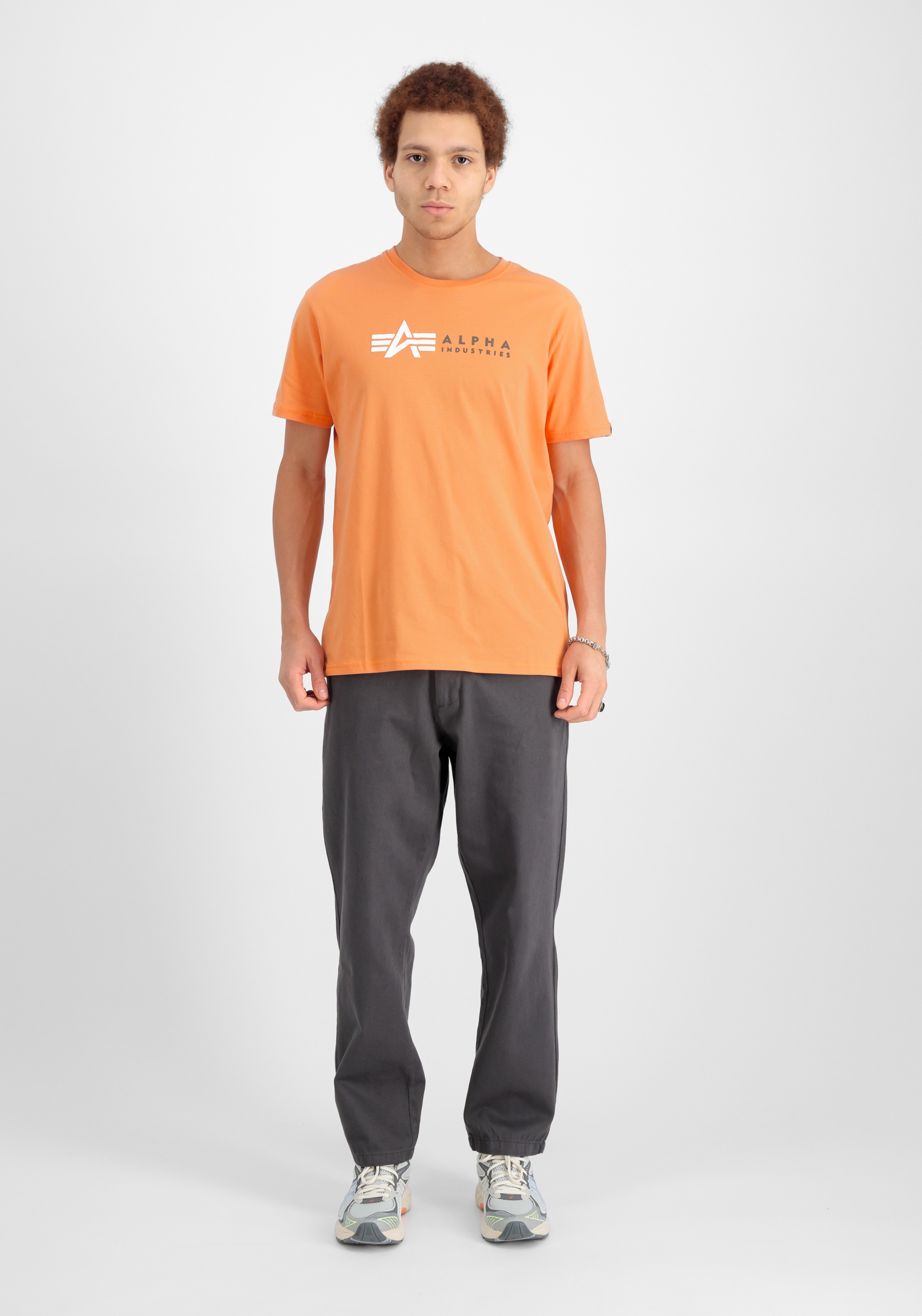 Alpha Industries T-Shirt »Alpha Industries Men - T-Shirts Alpha Label T Puff Print«