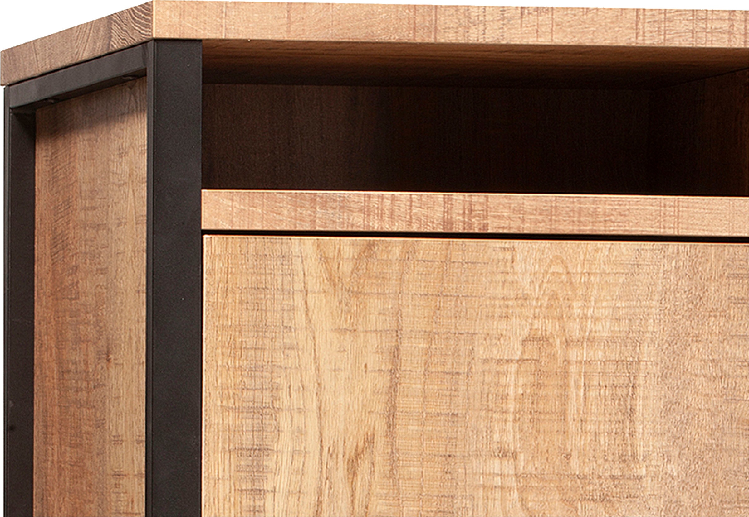 OMG Design Vitrine »Carriba Wohnzimmerschrank«, Höhe 190 cm, mit Soft-Close