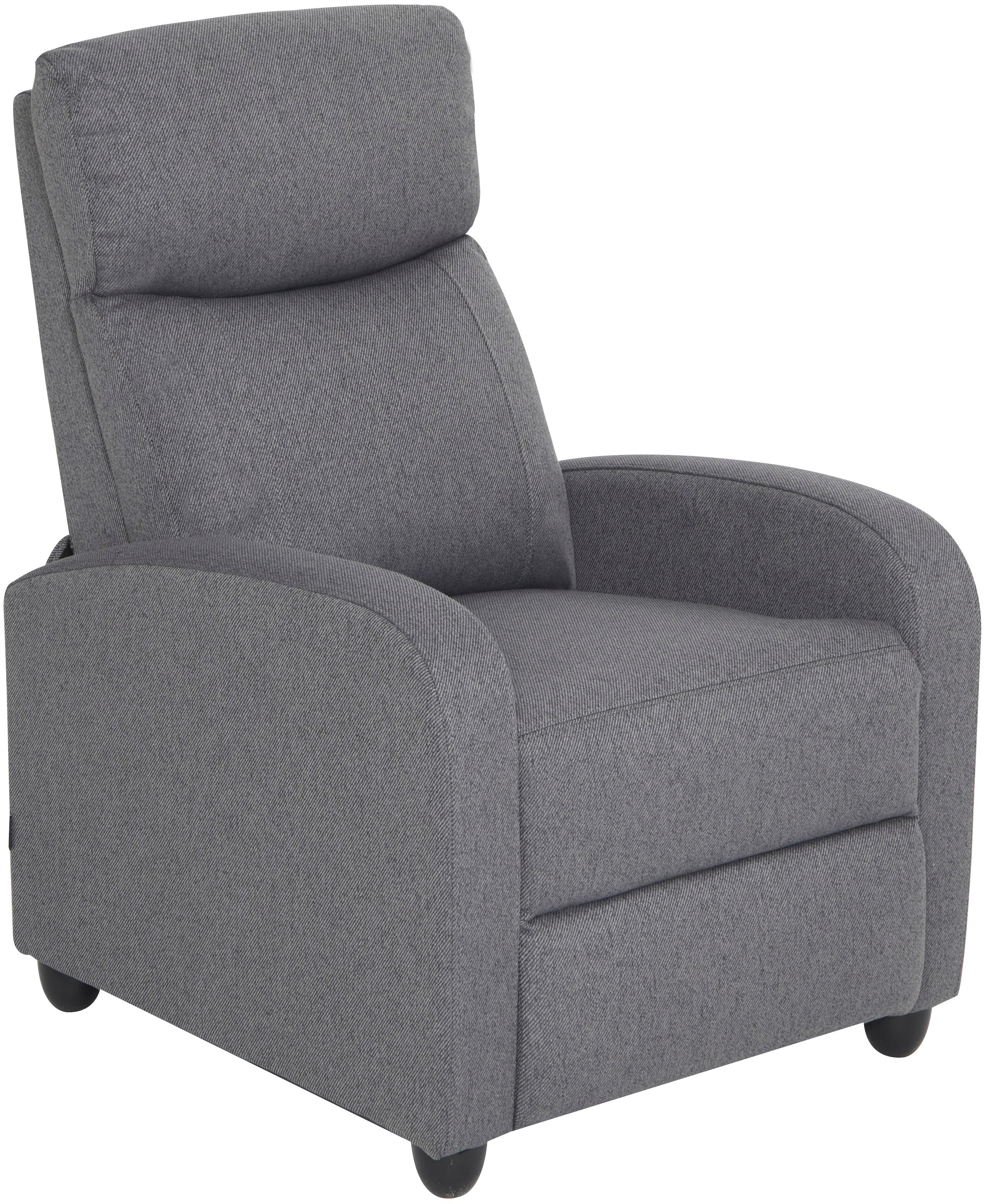 Home affaire Relaxsessel »JULINOR, TV-Sessel, Ruhesessel mit Schlaffunktion, Webstoff« Liegesessel mit manueller Relaxfunktion