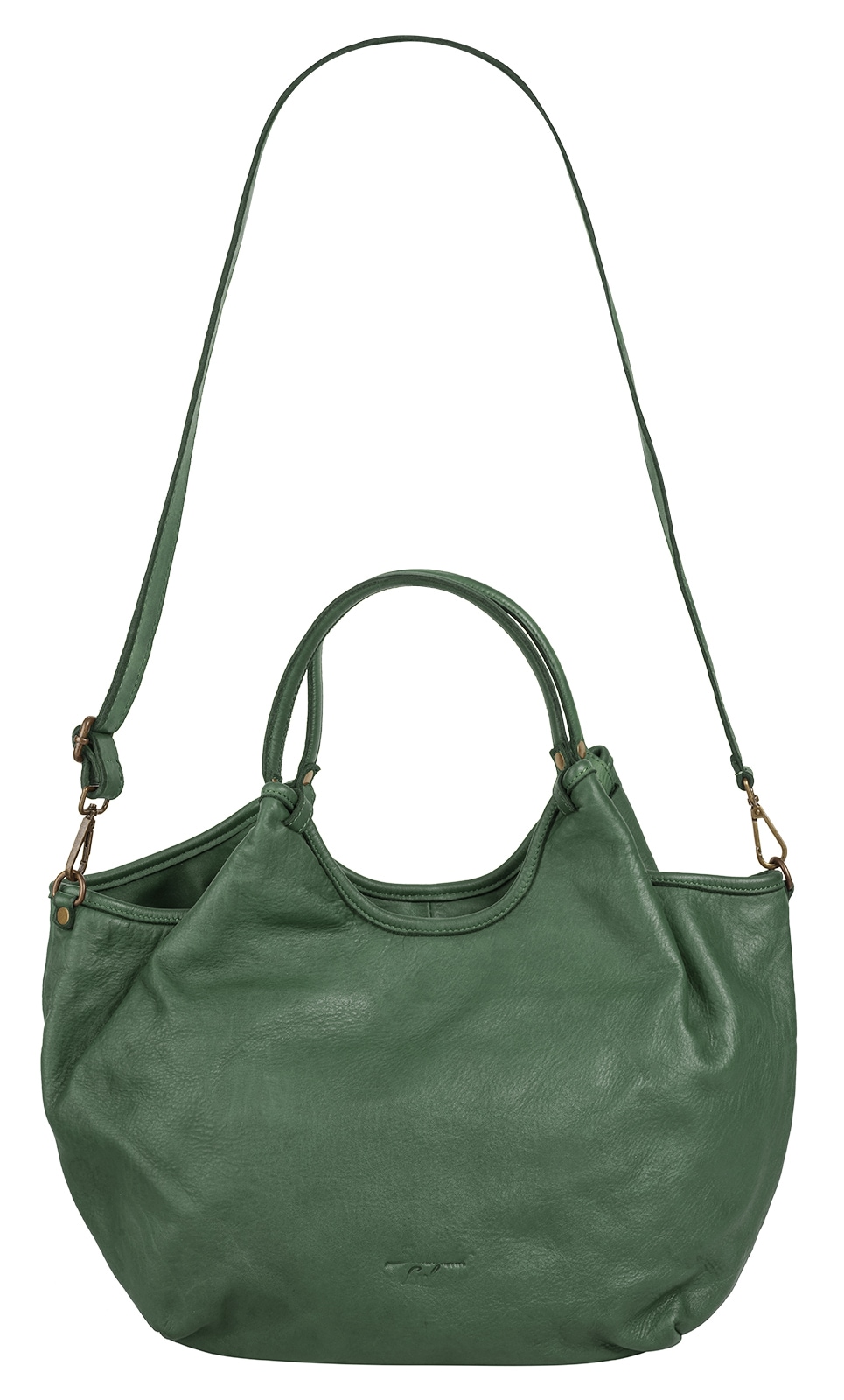 Samantha Look Henkeltasche, echt Leder, Made in Italy