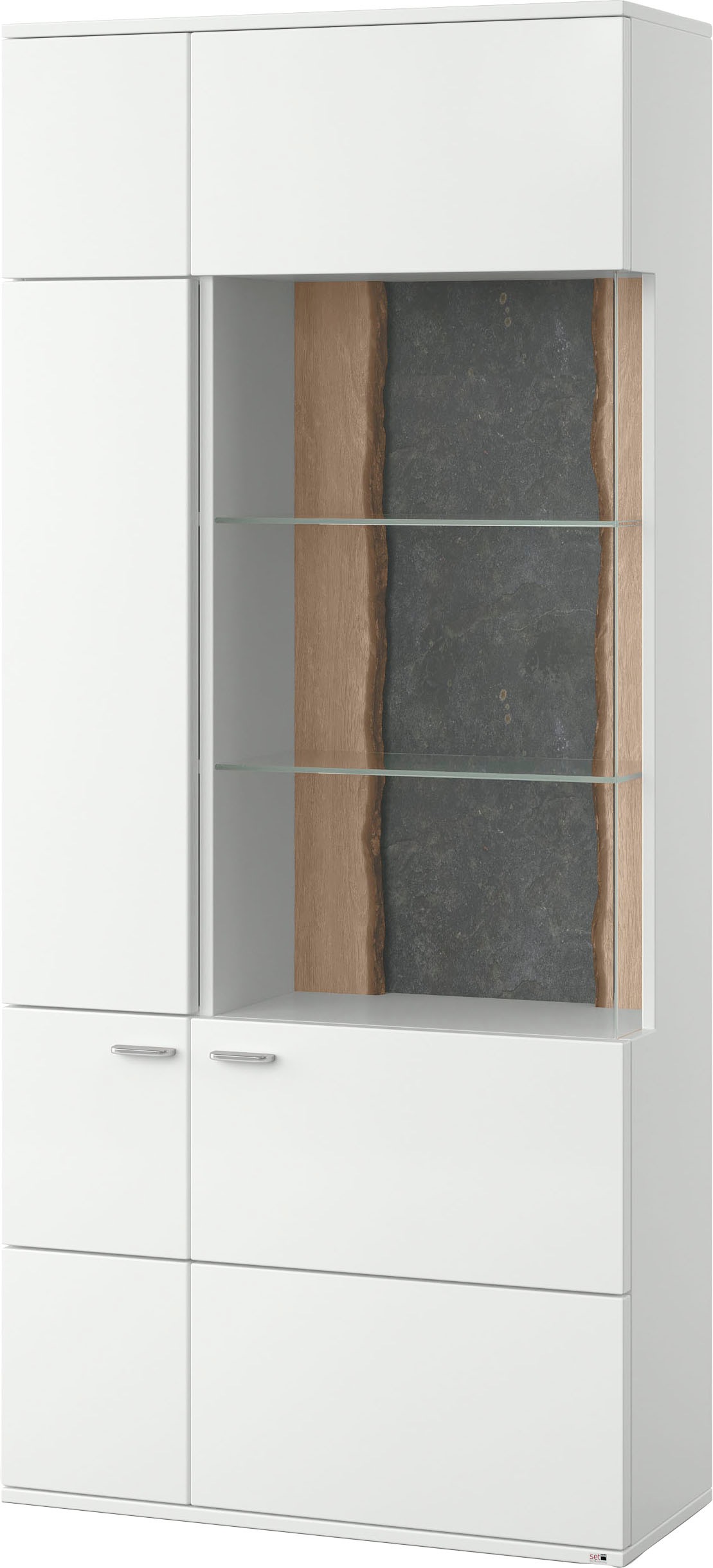 set one by Musterring Stauraumvitrine »TACOMA«, Typ 05/06, Höhe 207, 4 cm, mit getönter Glastür