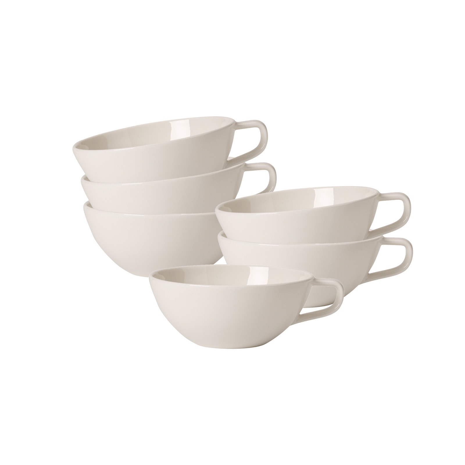 Villeroy & Boch Tasse »Teeobertassen Artesano Original 120 ml 6er Set weiß« günstig online kaufen