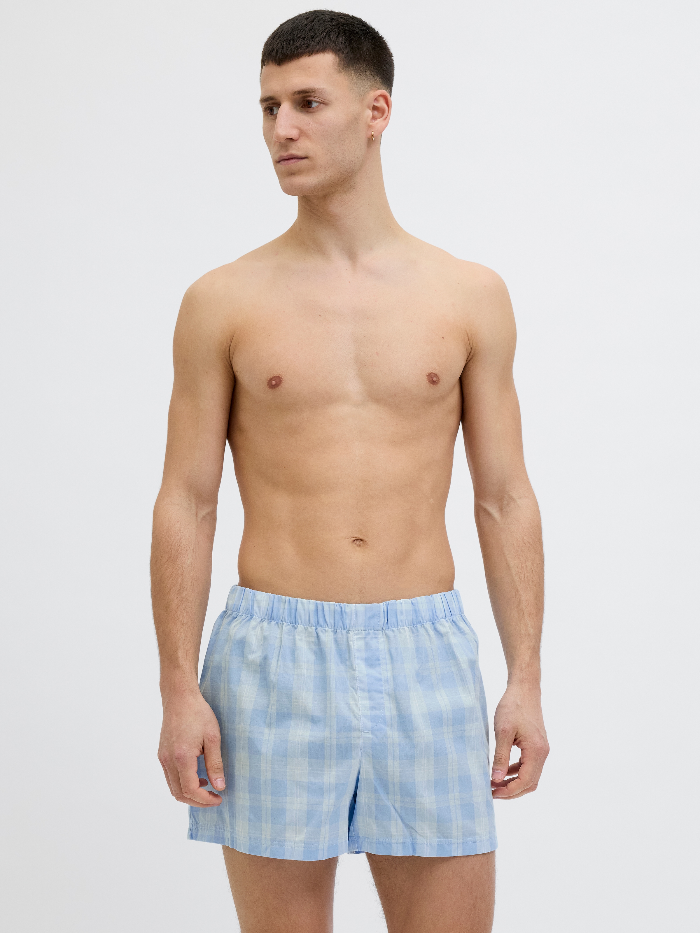 Jack & Jones Boxershorts »JACMILANO WOVEN BOXERS 5 PACK NOOS«, (Packung, 5 St.)