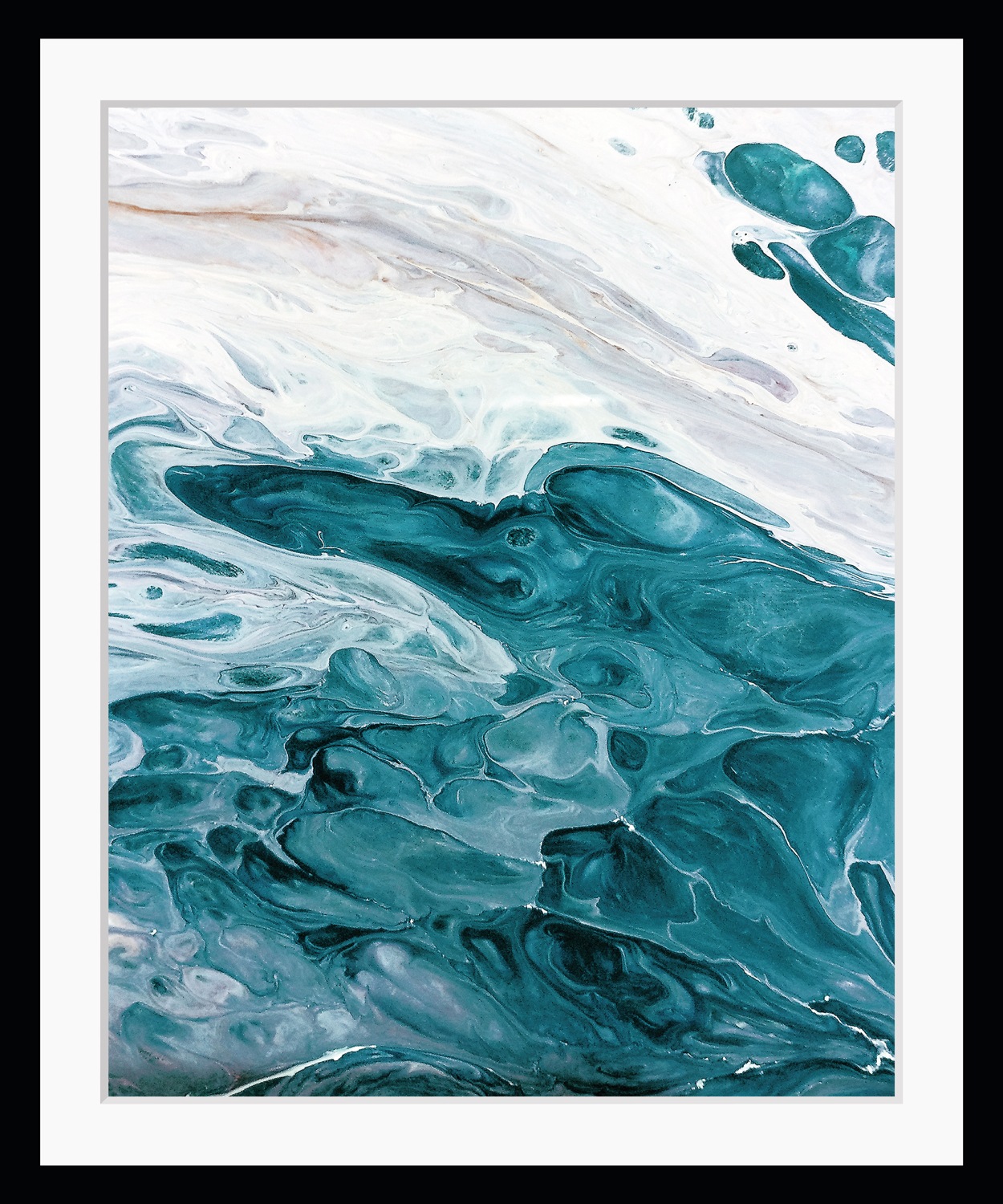 queence Bild »Wavery«, Abstrakt-Stein-Spa-Spirituelle Bilder, HD Premium Po günstig online kaufen