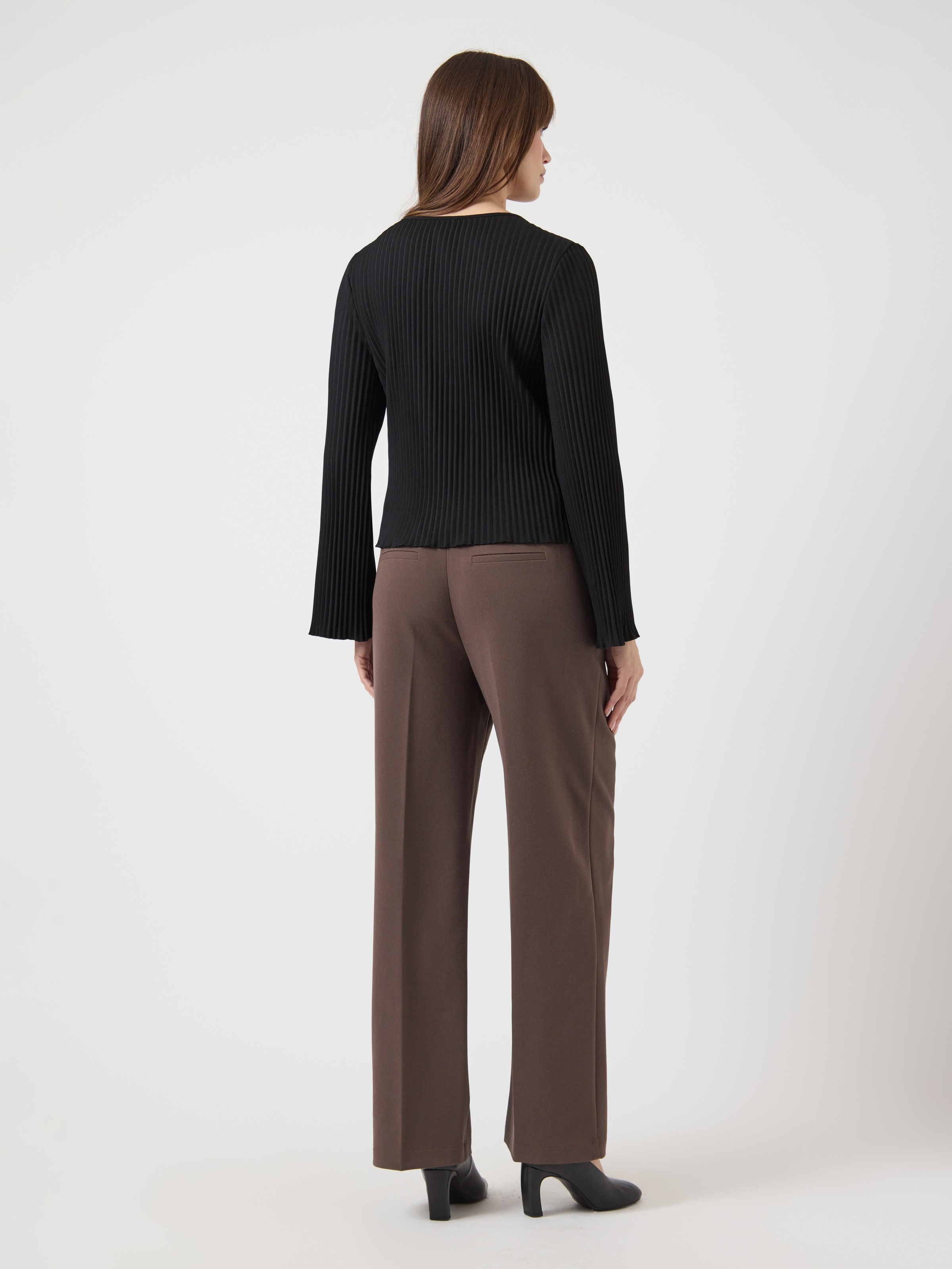 Y.A.S Plisseeshirt »YASALISA LS TOP S. NOOS«