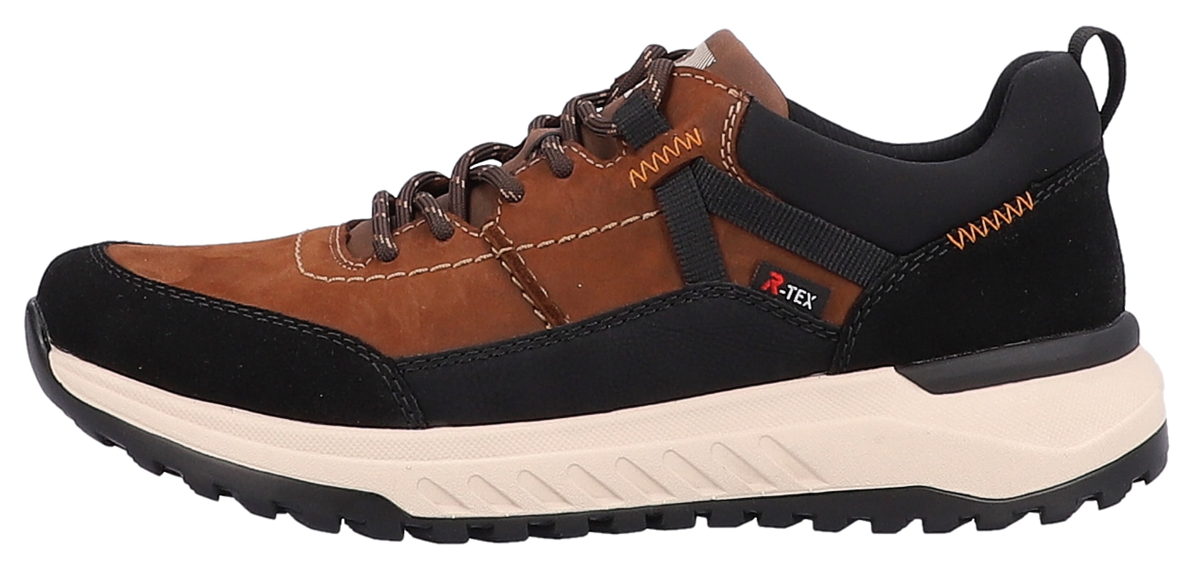 RIEKER Sport Sneaker, Outdoorschuh, Halbschuh, Schnürschuh mit TEX-Ausstattung