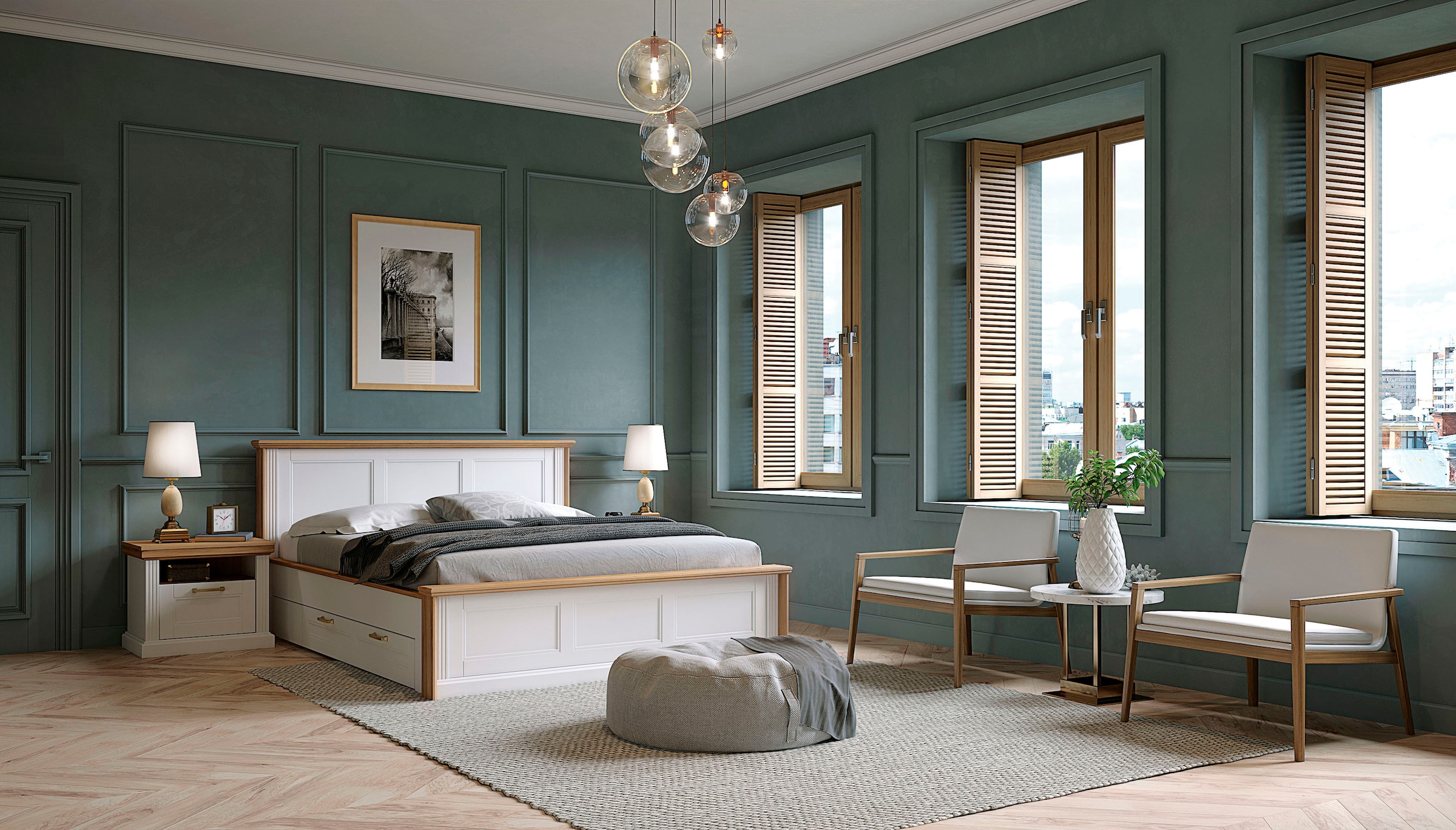 Home affaire Nachtkonsole »Tara, im klassischen Landhausstil, FSC-zertifiziert«, (1 offenes Fach und 1 Schublade mit Metallgriff, Soft-Close-Funktion), lackiert mit wasserbasiertem UV-Lack, 62x43x52cm (BxHxT)