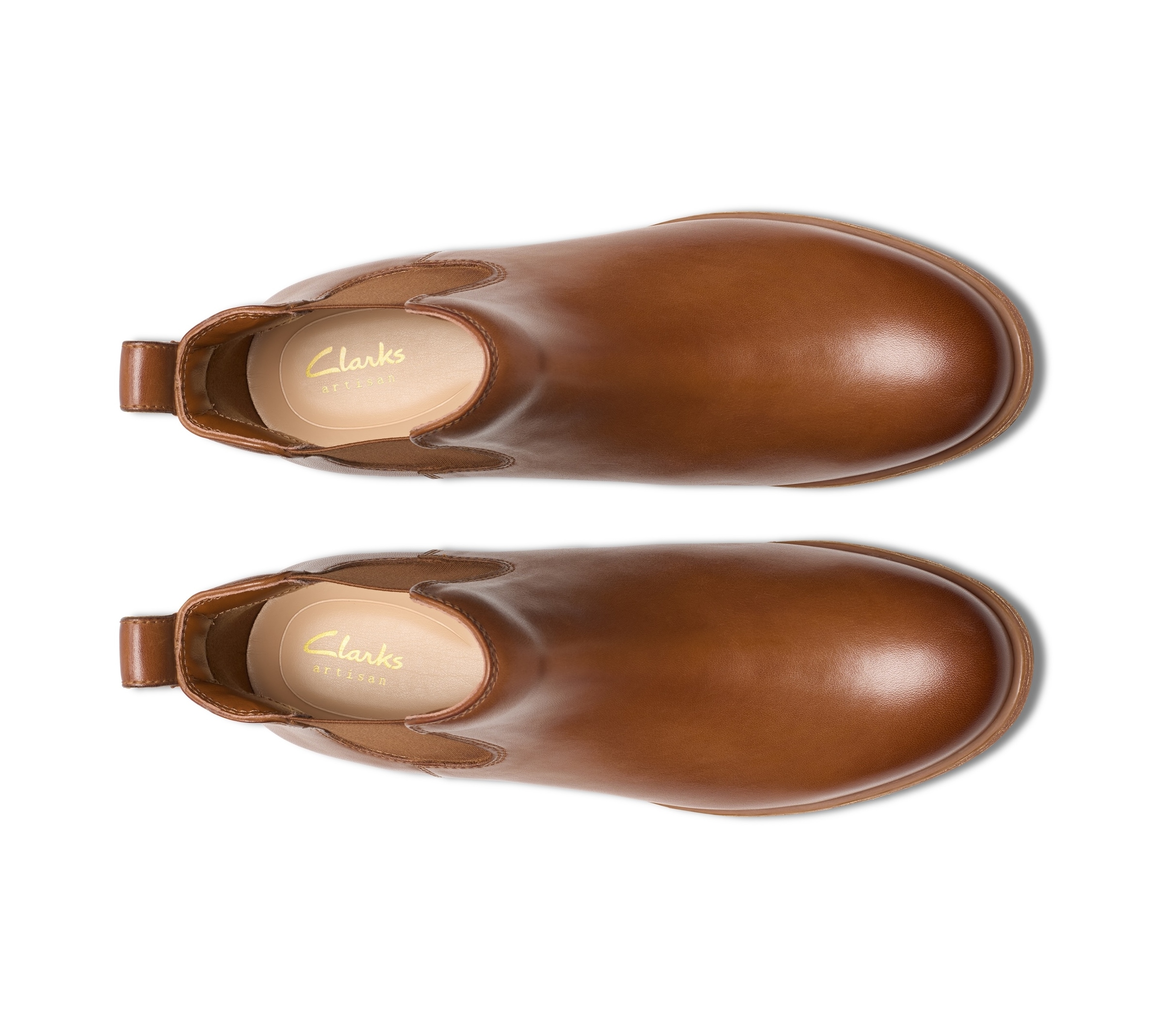 Clarks Chelseaboots »Havisham Top«, Stiefelette mit Wechselfußbett
