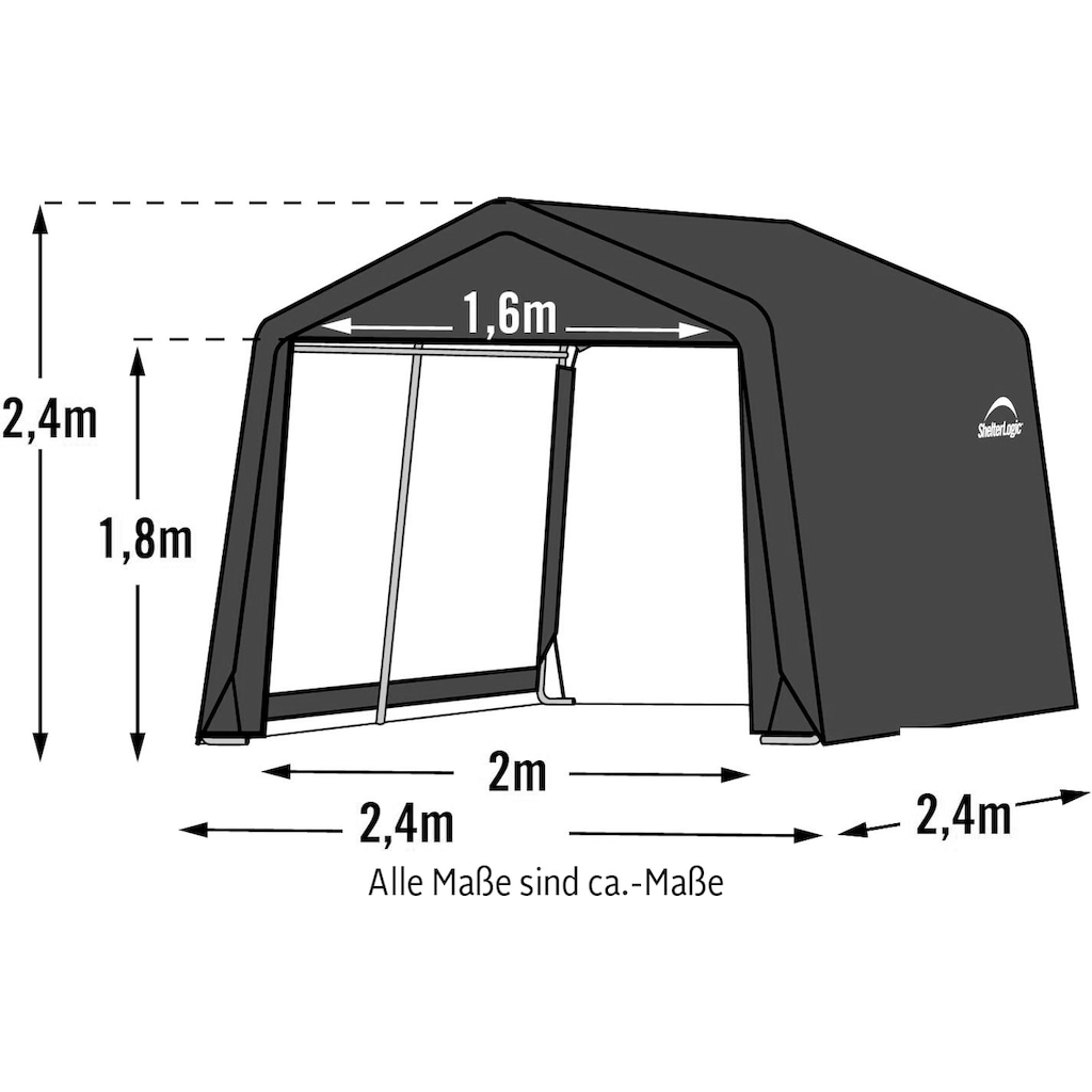 ShelterLogic Foliengerätehaus