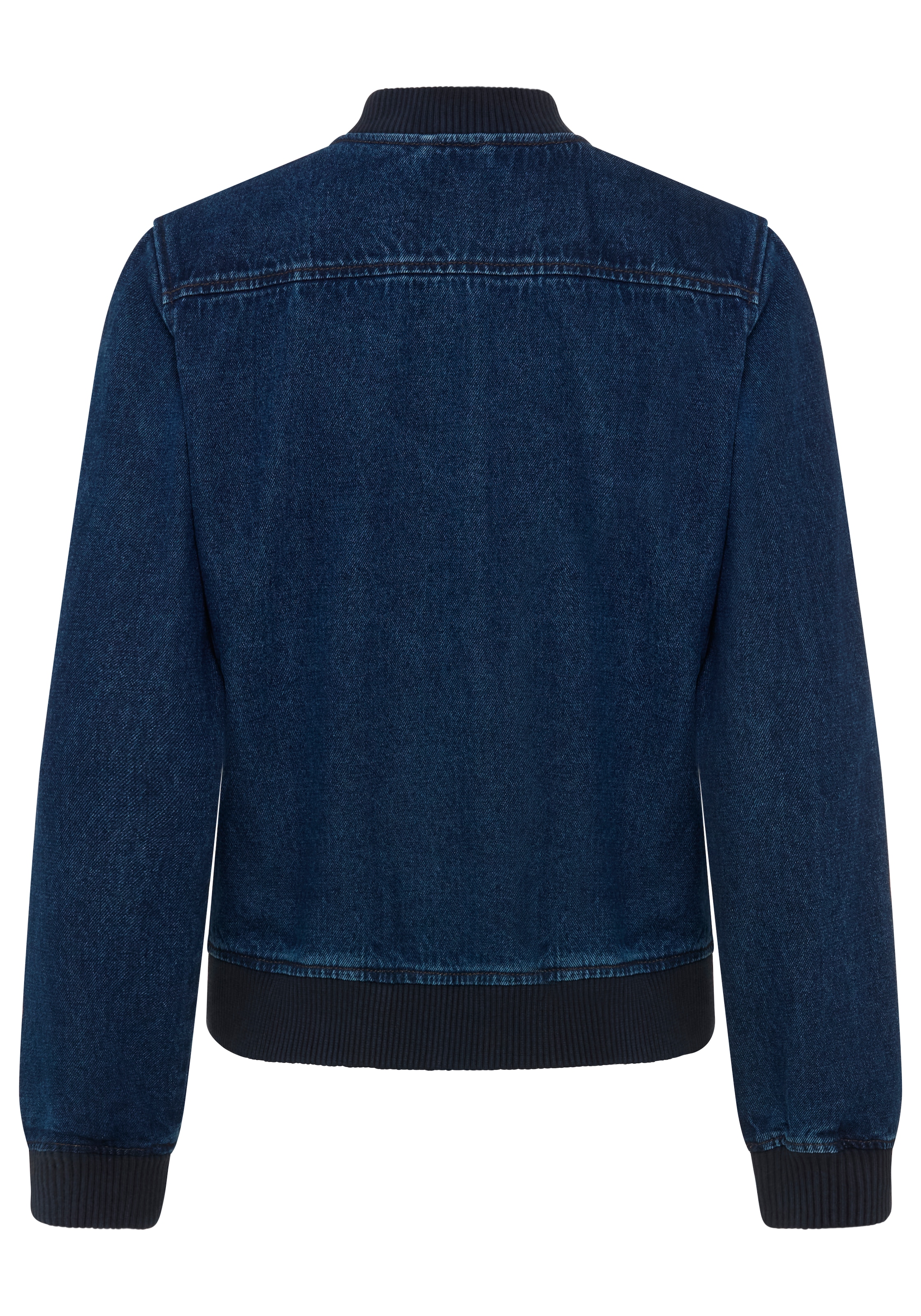 Arizona Jeansjacke »im winterlicheren Denim« hüftlang, Comfort Fit, mit Reißverschluss