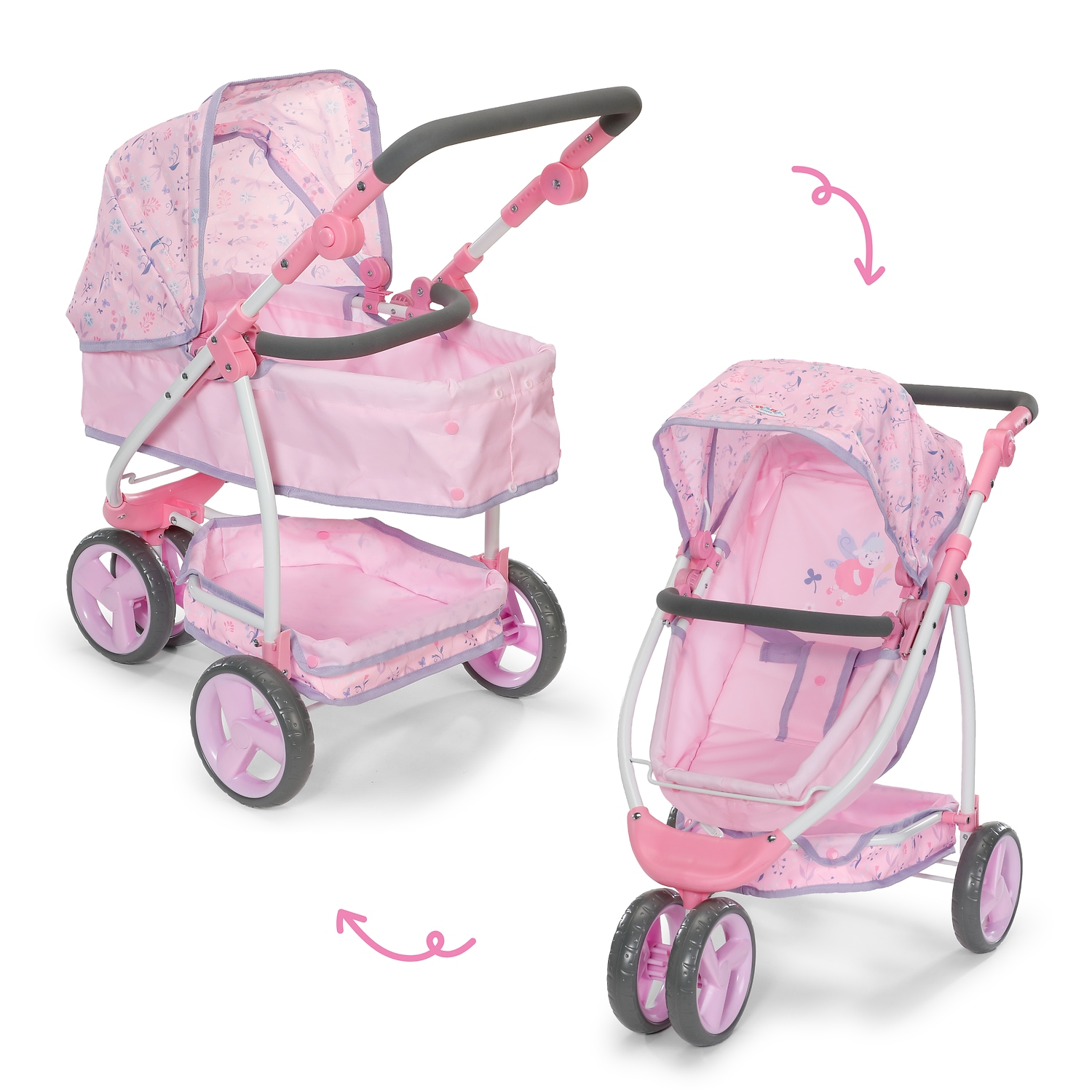 Baby Born Kombi-Puppenwagen »Deluxe Wald«