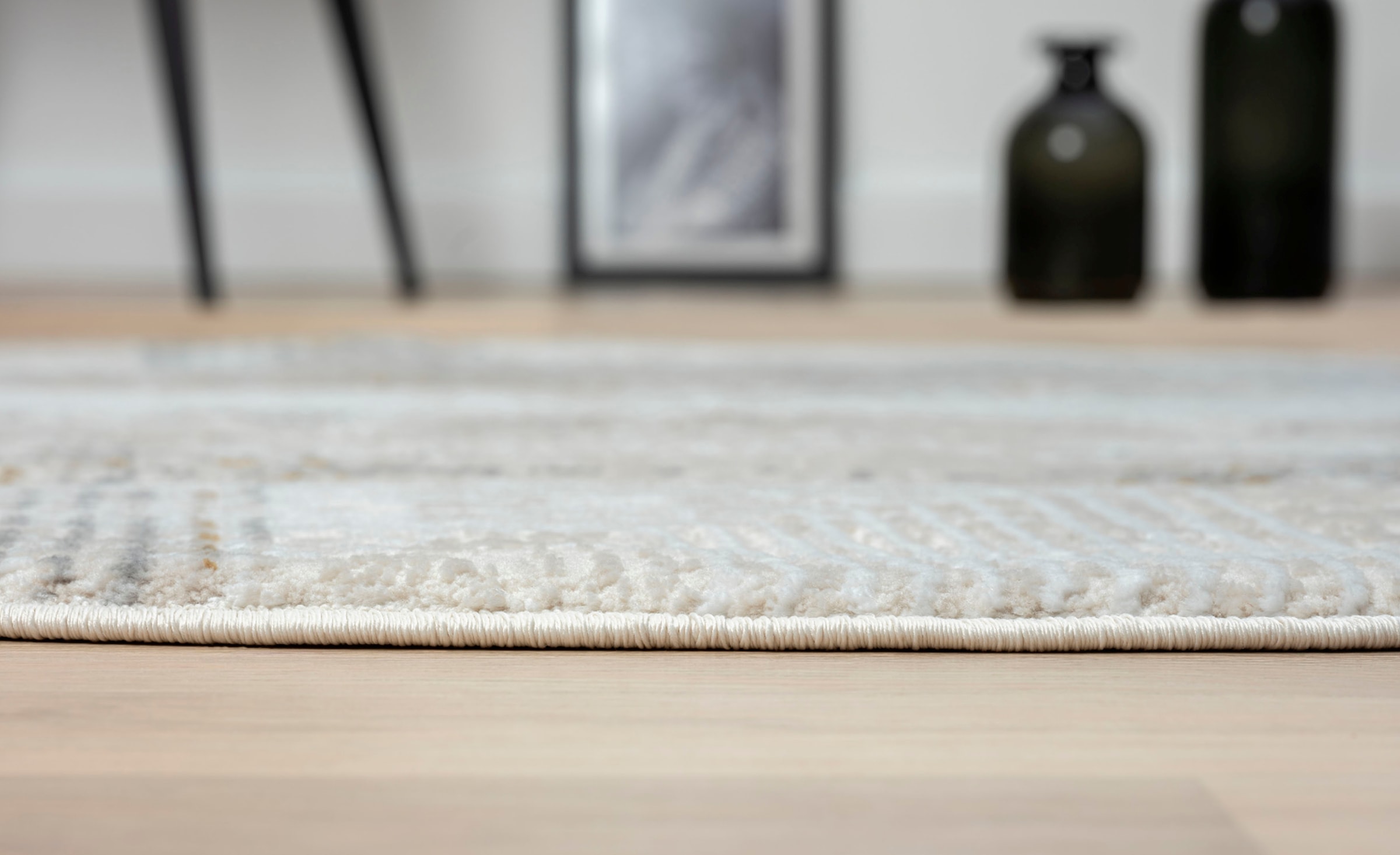 Myflair Möbel & Accessoires Teppich »My Way«, rund, 10 mm Höhe, Kurzflor, Retro-Design, besonders weich durch Microfaser